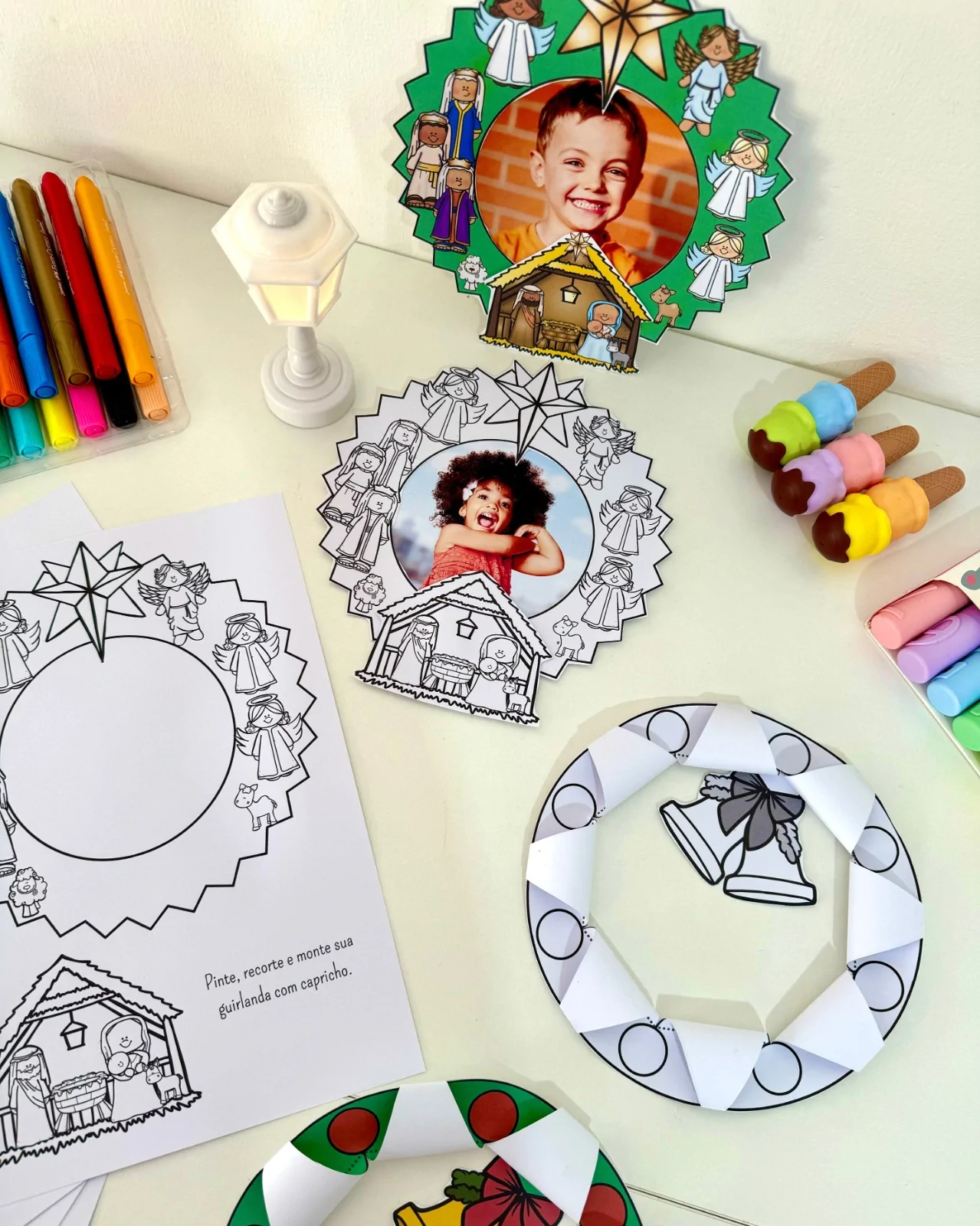 Atividades Natalinas em Formato de Guirlandas - Imagem 13