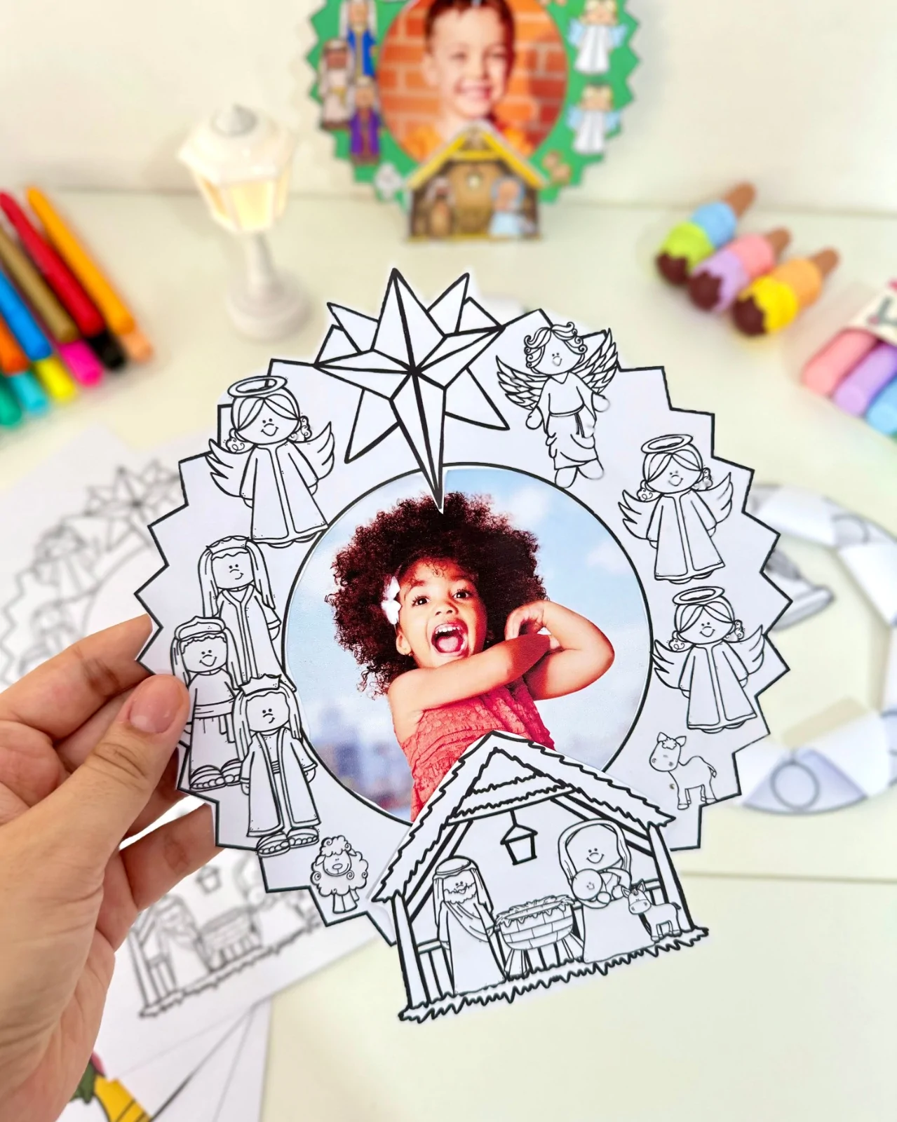 Atividades Natalinas em Formato de Guirlandas - Imagem 14