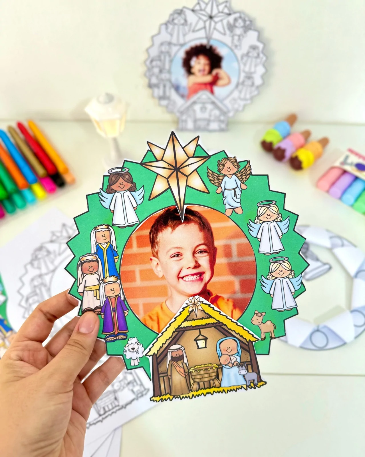 Atividades Natalinas em Formato de Guirlandas - Imagem 6