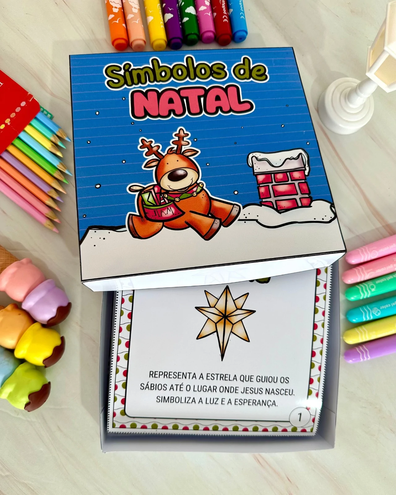 História na Caixa: Símbolos de Natal