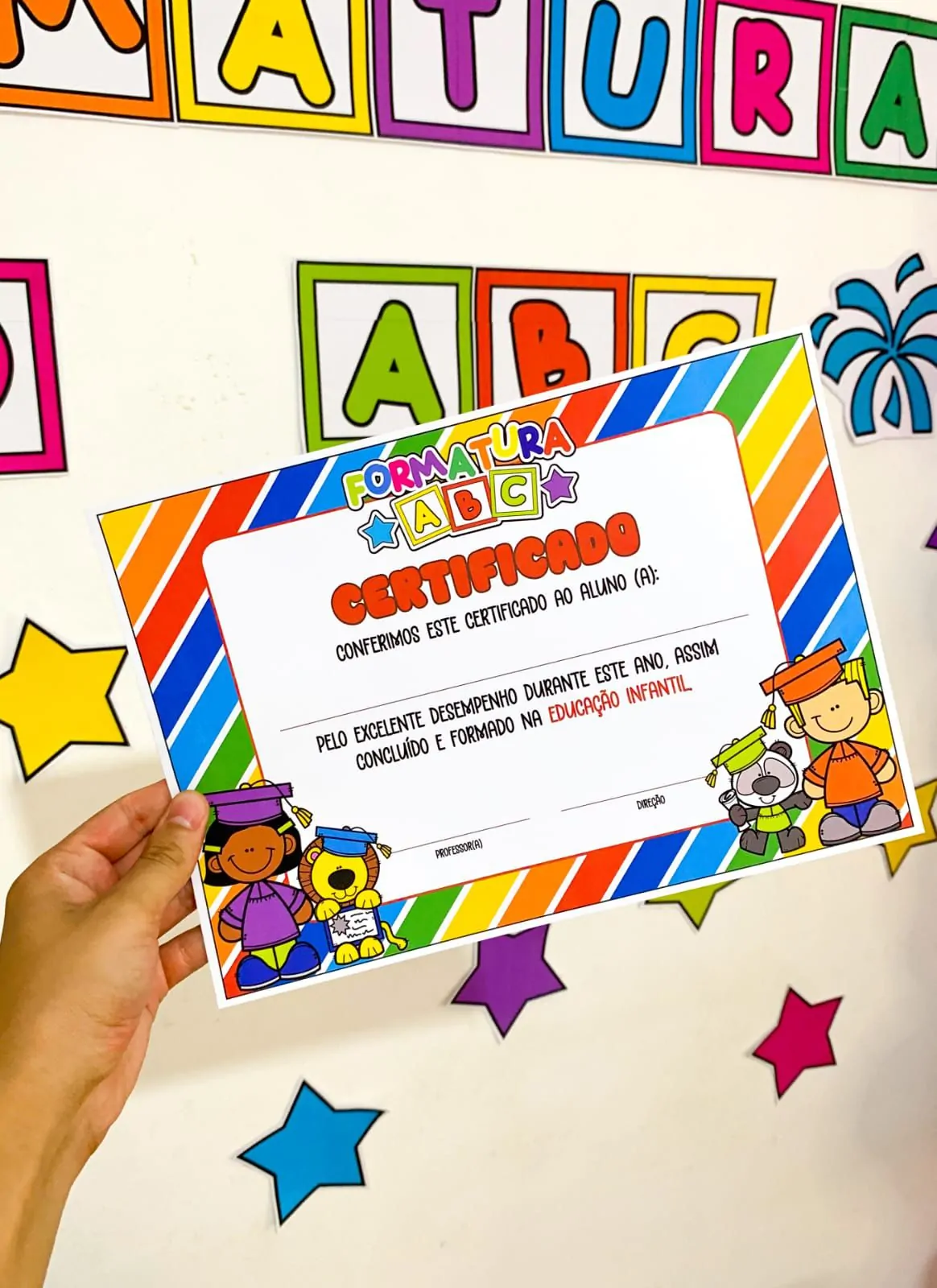 Painel Formatura ABC – Celebre com Estilo e Magia! - Imagem 6