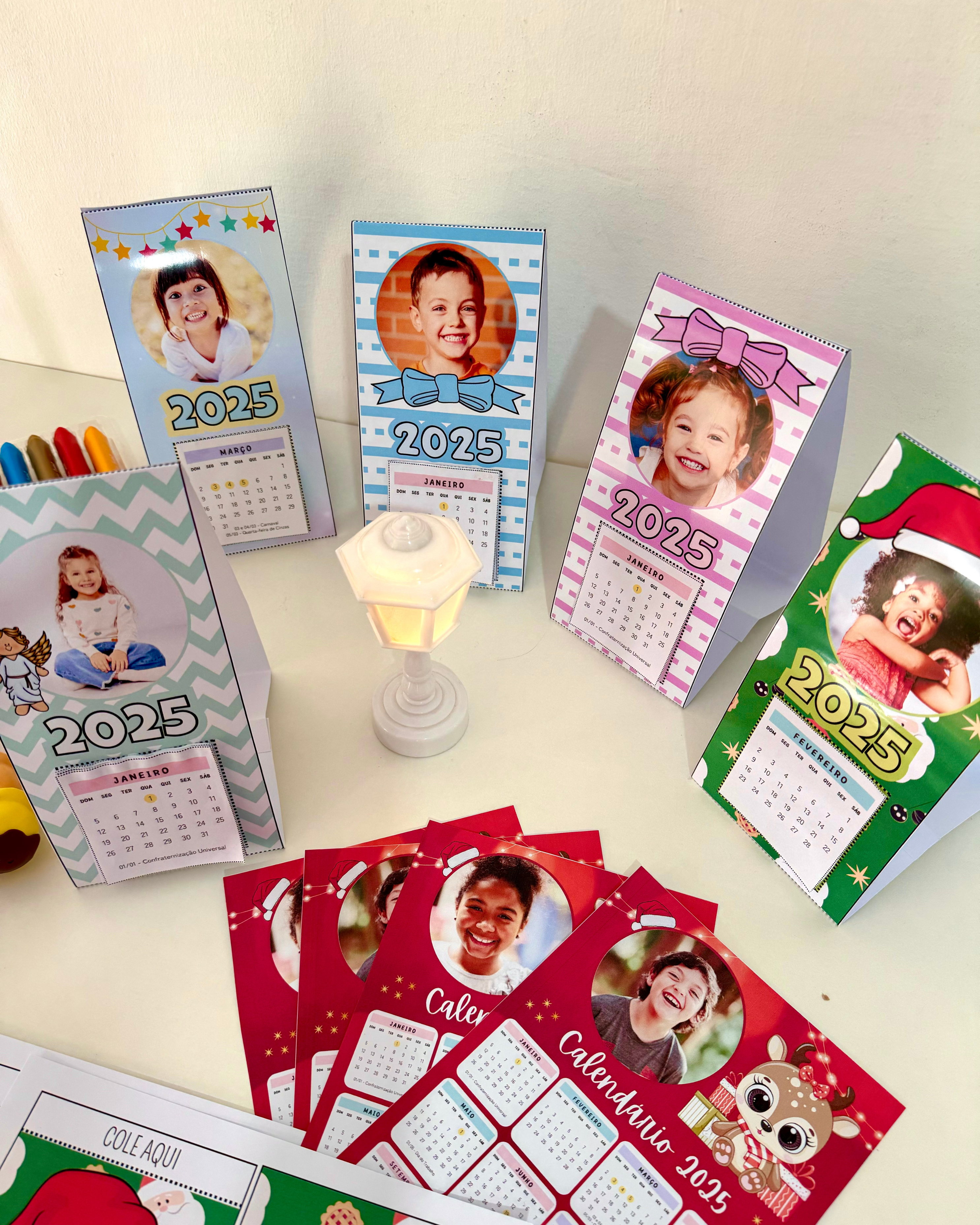 Calendários de Mesa 2025 Personalizáveis – A Lembrancinha Perfeita! - Imagem 7