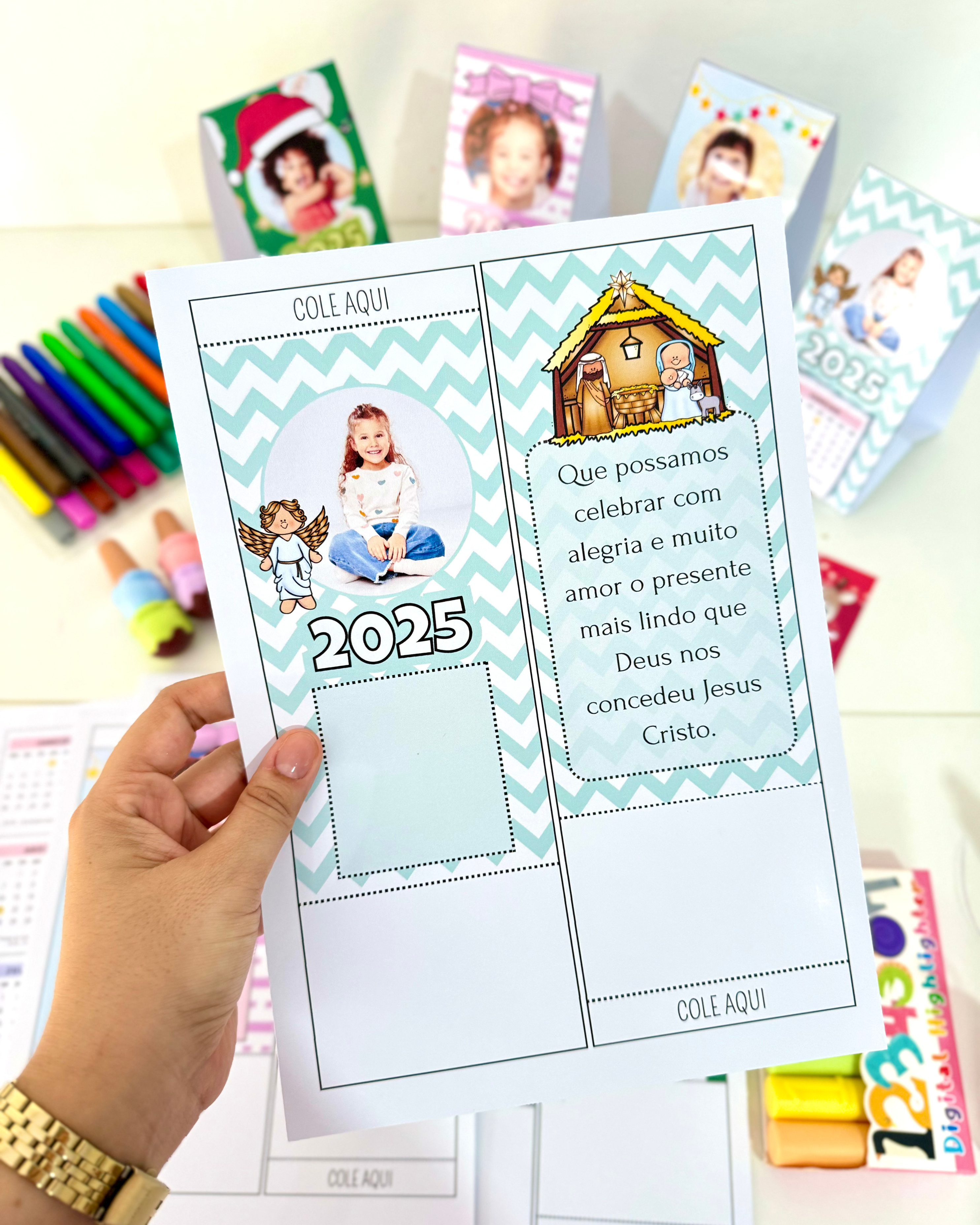 Calendários de Mesa 2025 Personalizáveis – A Lembrancinha Perfeita! - Imagem 13