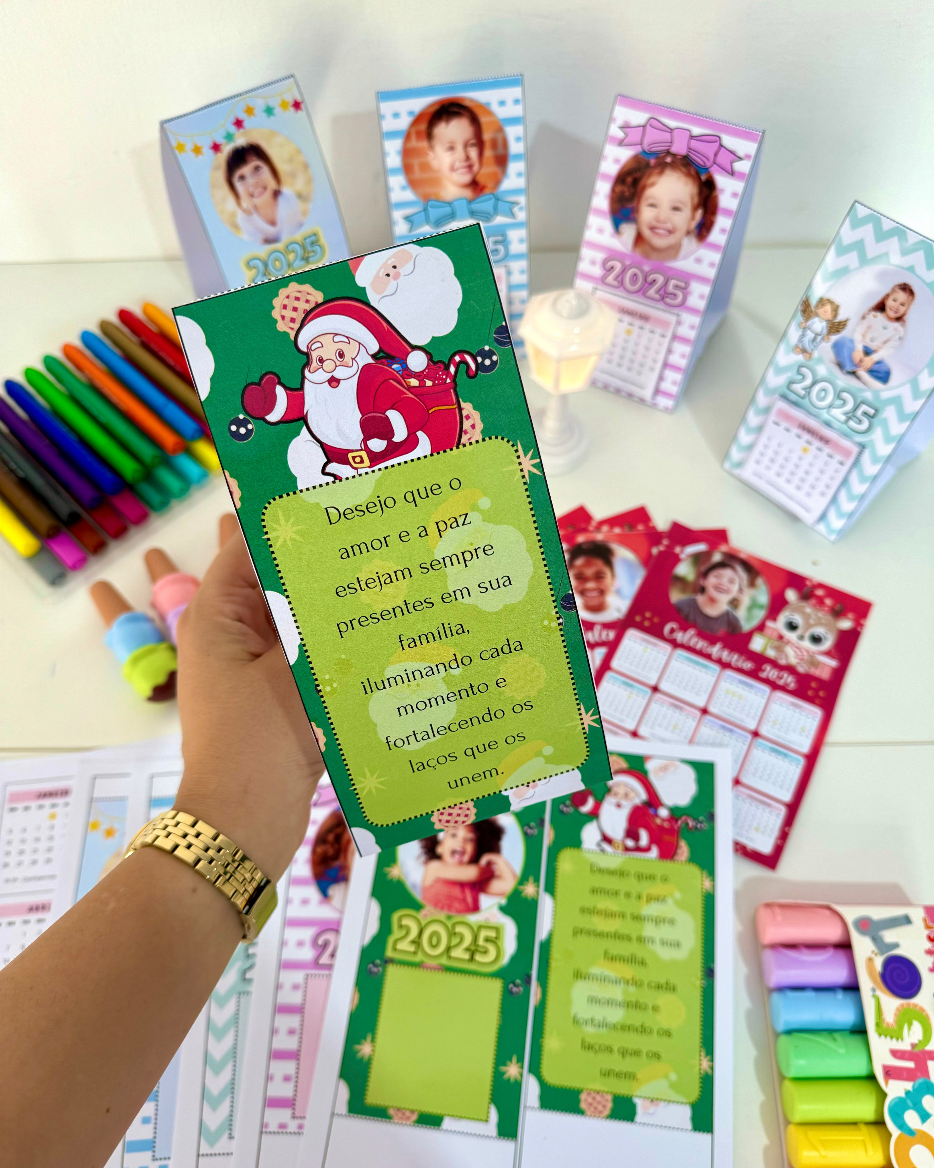 Calendários de Mesa 2025 Personalizáveis – A Lembrancinha Perfeita! - Imagem 10