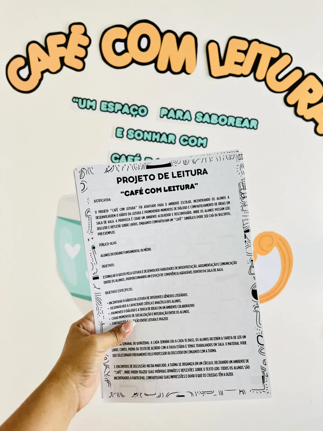 Café com Leitura – Incentivando o Prazer da Leitura de Forma Leve e Envolvente!