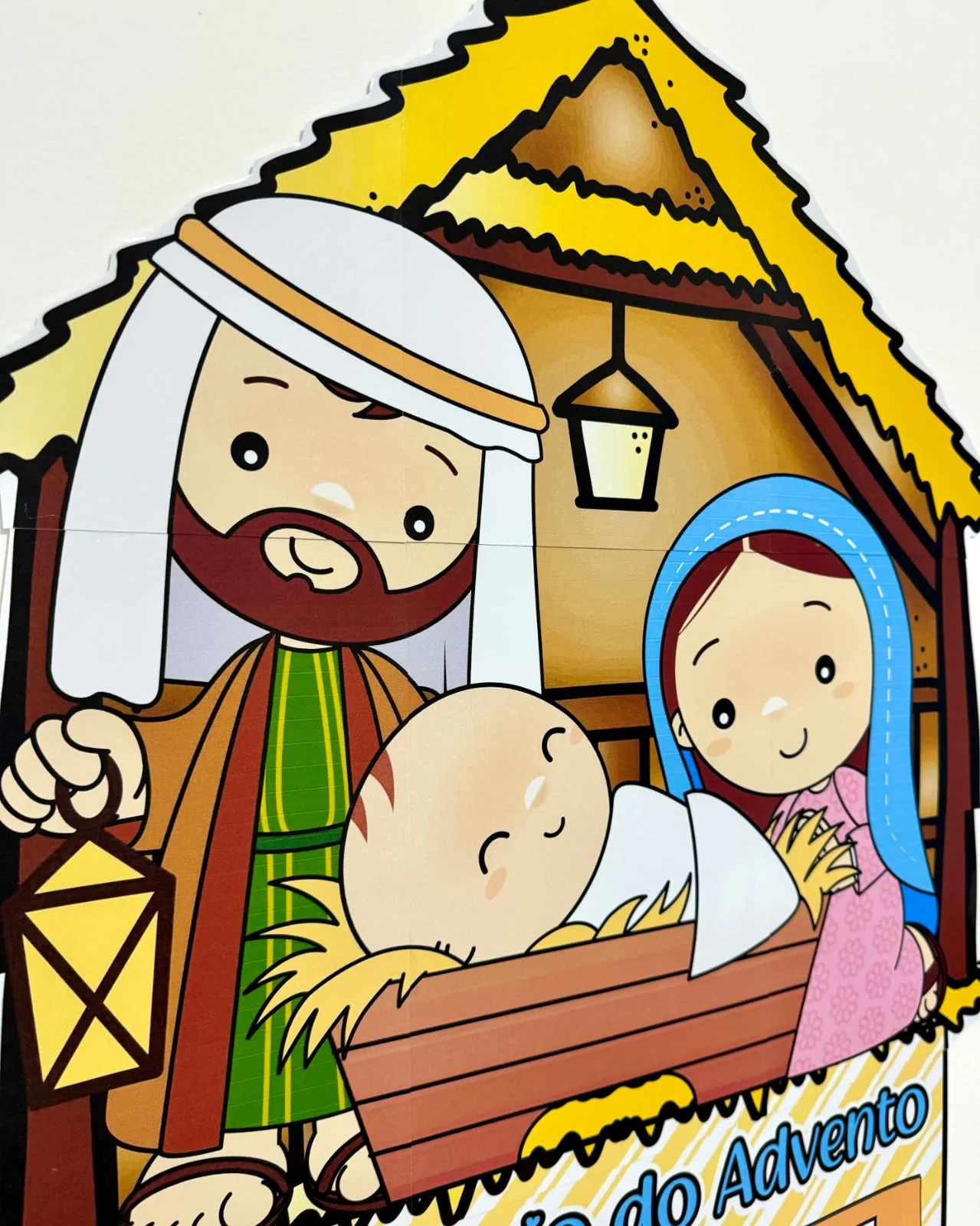 Cartaz Calendário do Advento com Presépio - Imagem 3
