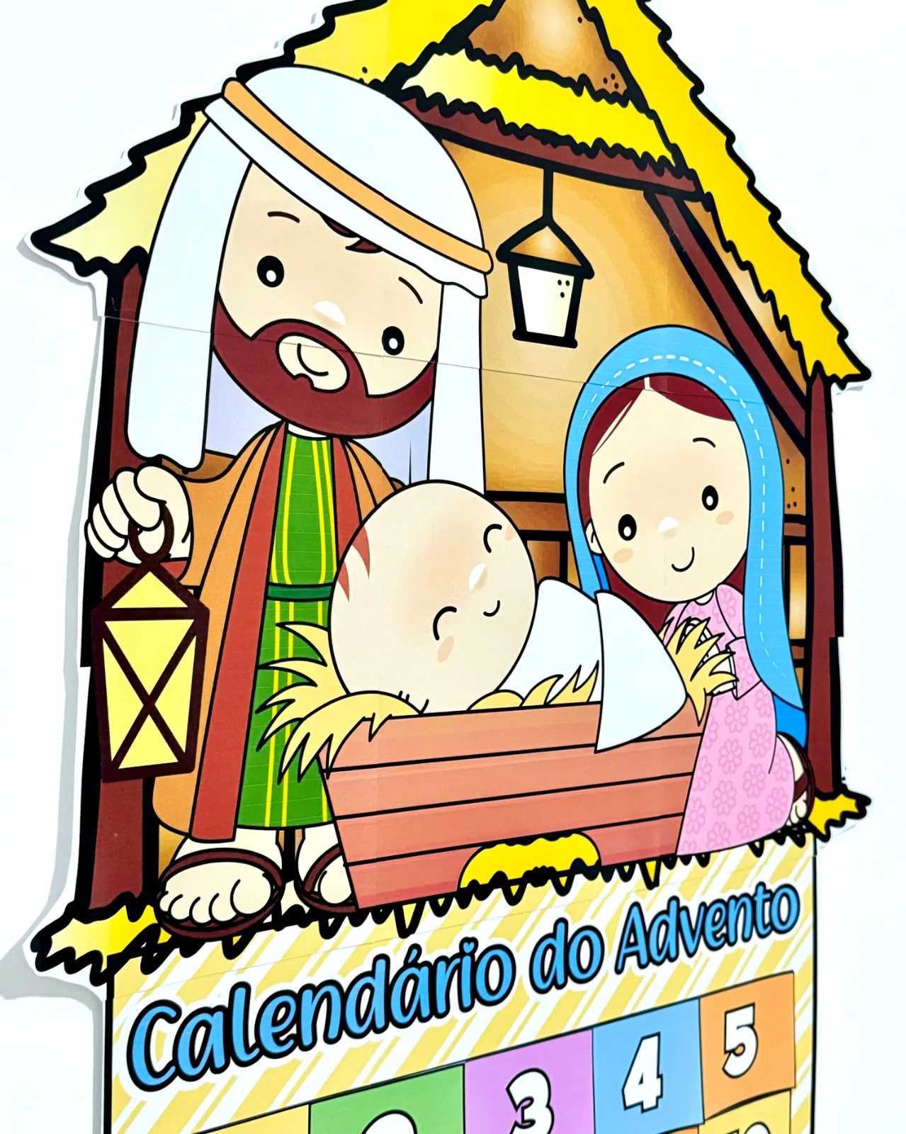 Cartaz Calendário do Advento com Presépio - Imagem 6