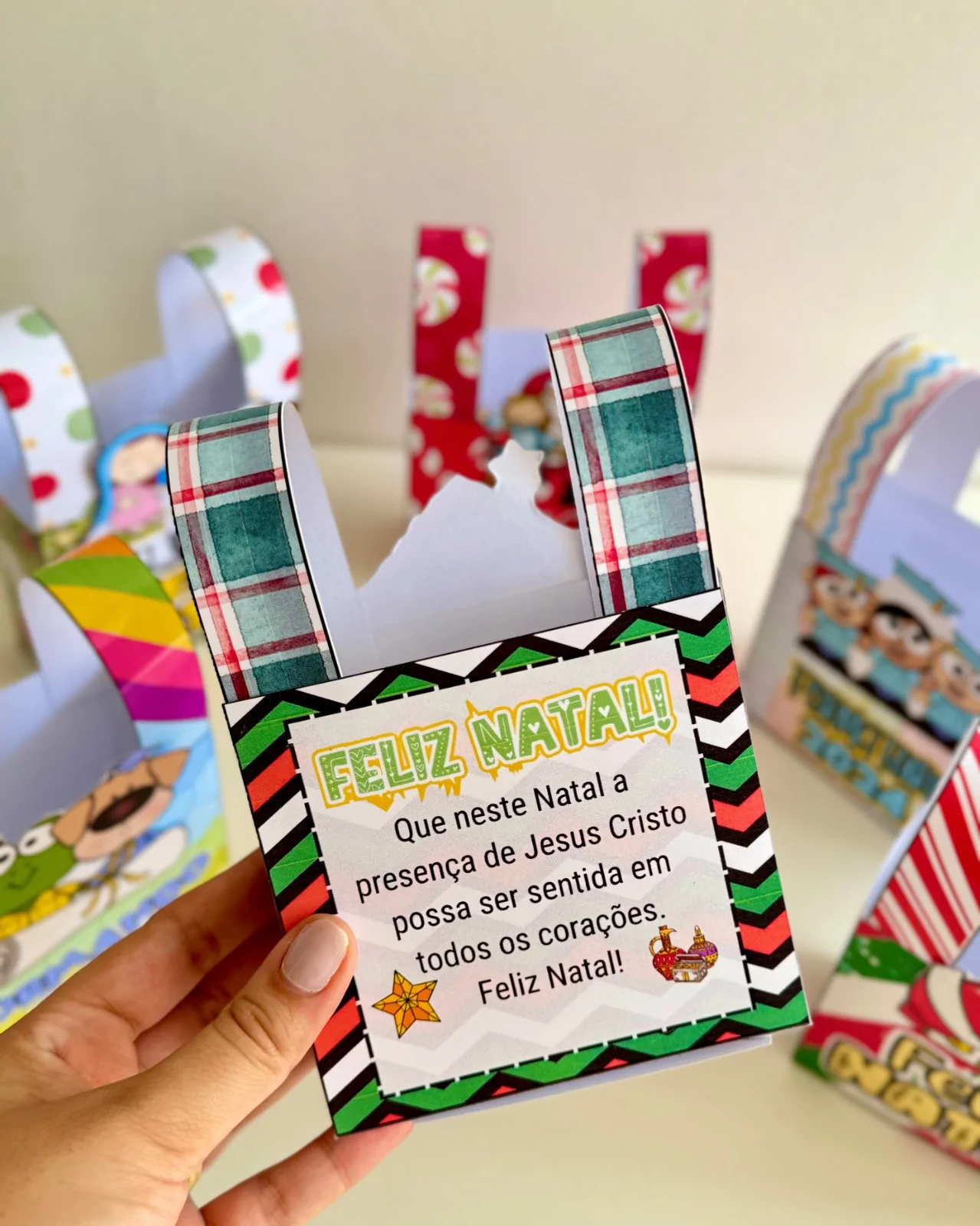 Kit de Sacolinhas Decoradas – Lembrancinhas de Final de Ano! - Imagem 4