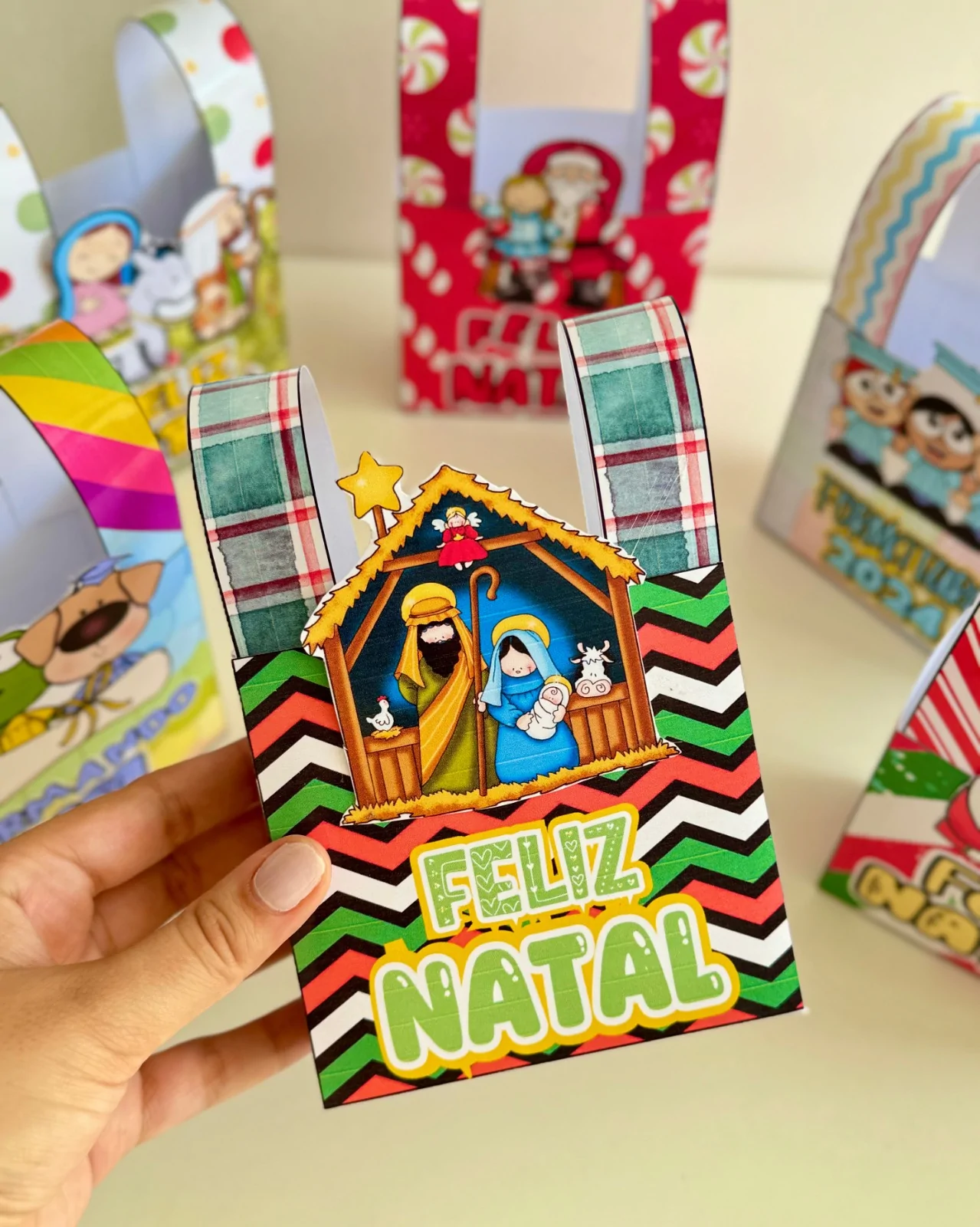 Kit de Sacolinhas Decoradas – Lembrancinhas de Final de Ano! - Imagem 8