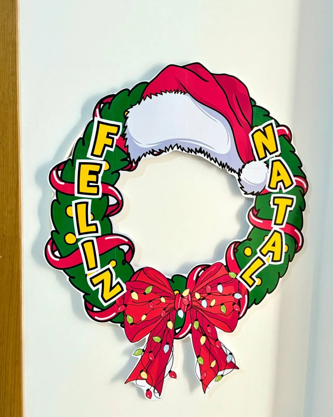 Decoração para Bambolê – Tema Feliz Natal