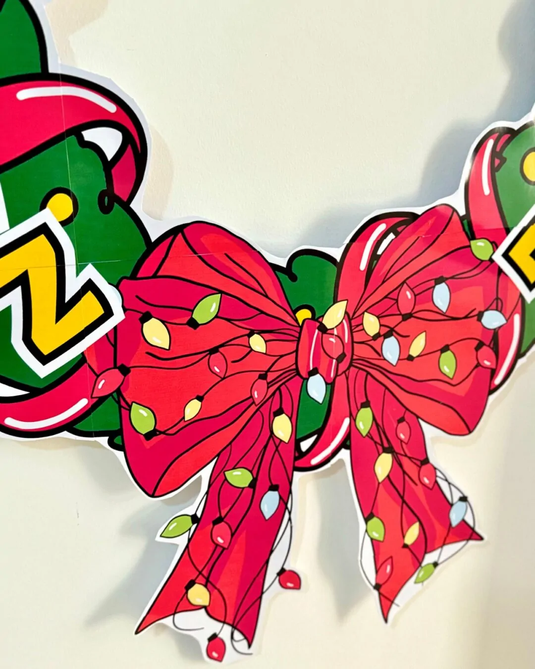 Decoração para Bambolê – Tema Feliz Natal - Imagem 3