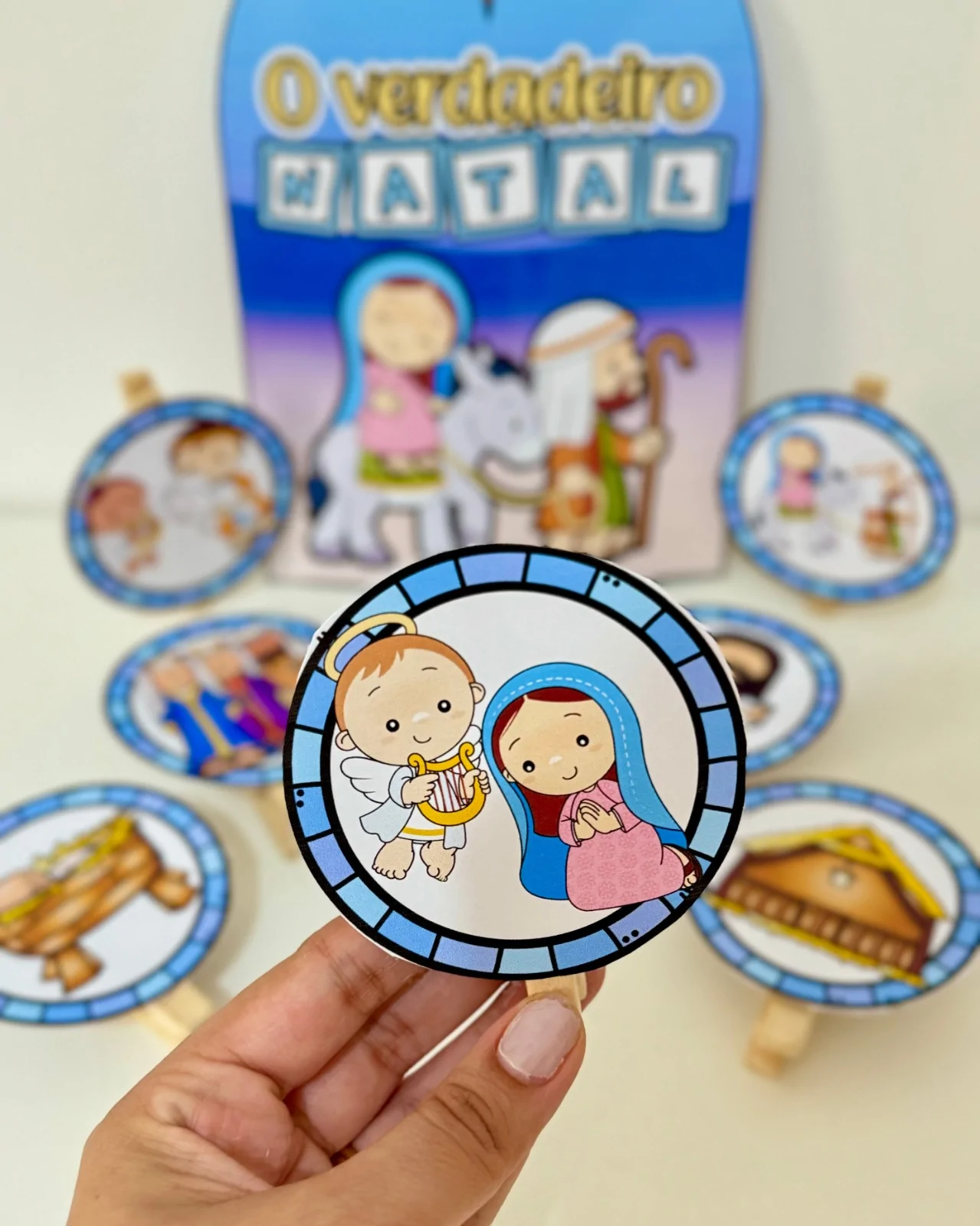 Luva “O Verdadeiro Natal” – Uma História Encantada para Contação - Imagem 2