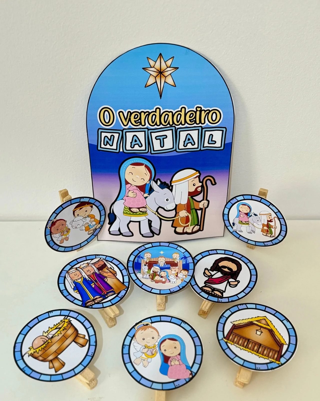 Luva “O Verdadeiro Natal” – Uma História Encantada para Contação - Imagem 4