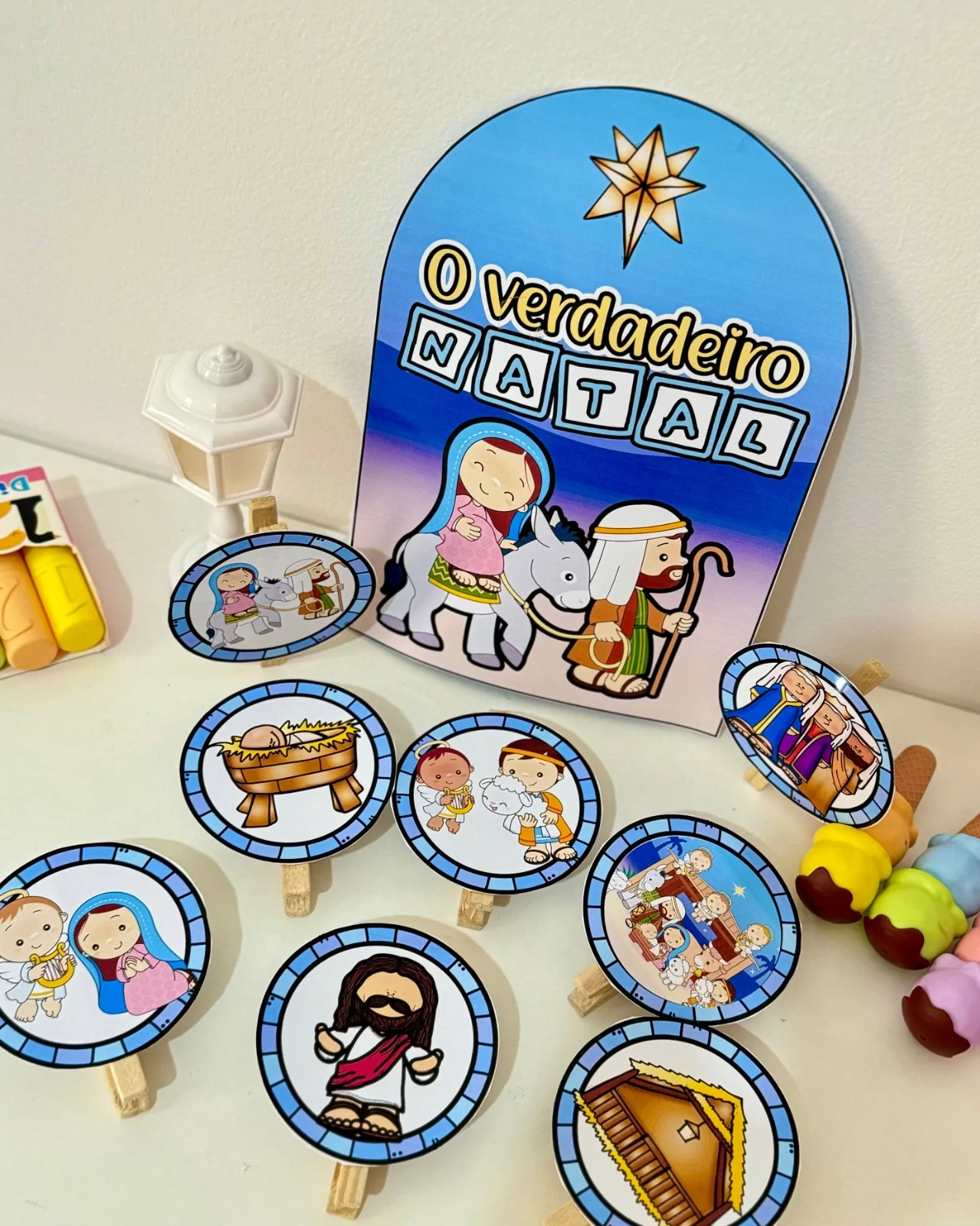 Luva “O Verdadeiro Natal” – Uma História Encantada para Contação - Imagem 5