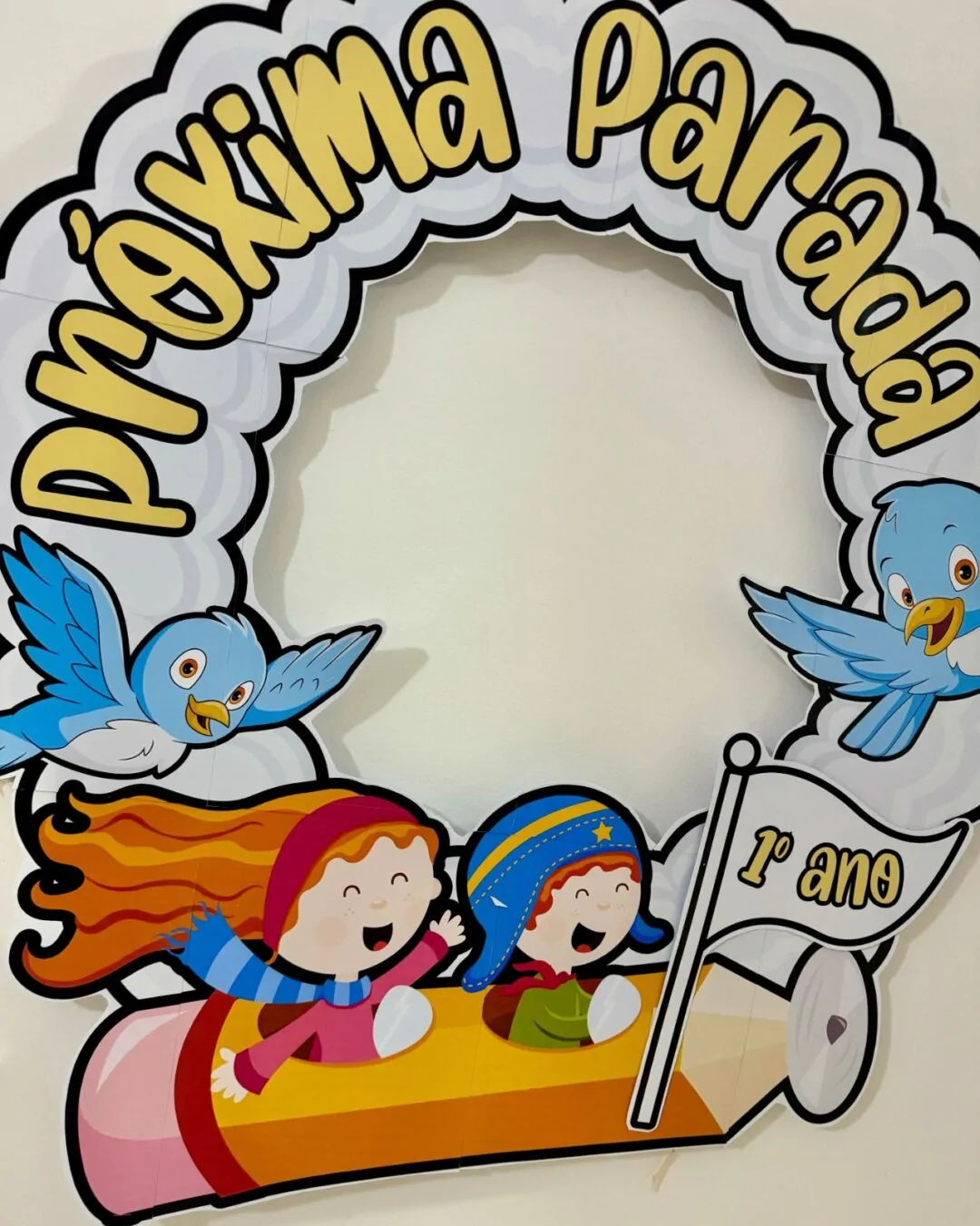 Decoração para Bambolê Tema "Próxima Parada" - Imagem 3