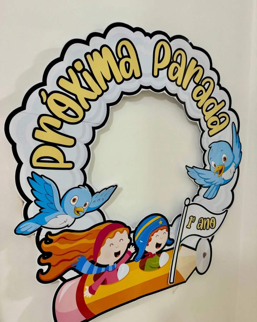 Decoração para Bambolê Tema "Próxima Parada"