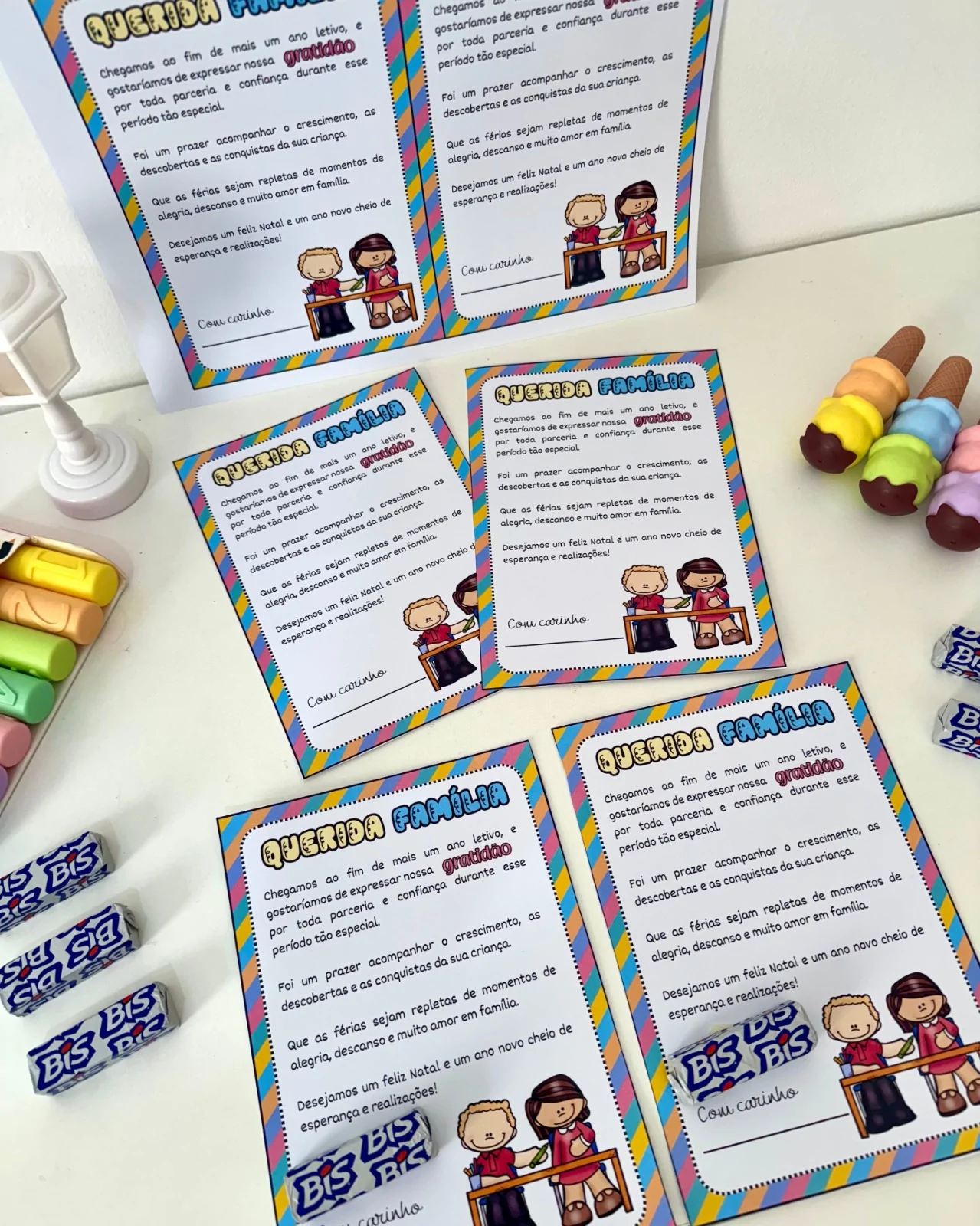 Cartão Editável "Querida Família" – Uma Lembrança Especial para o Final do Ano! - Imagem 6