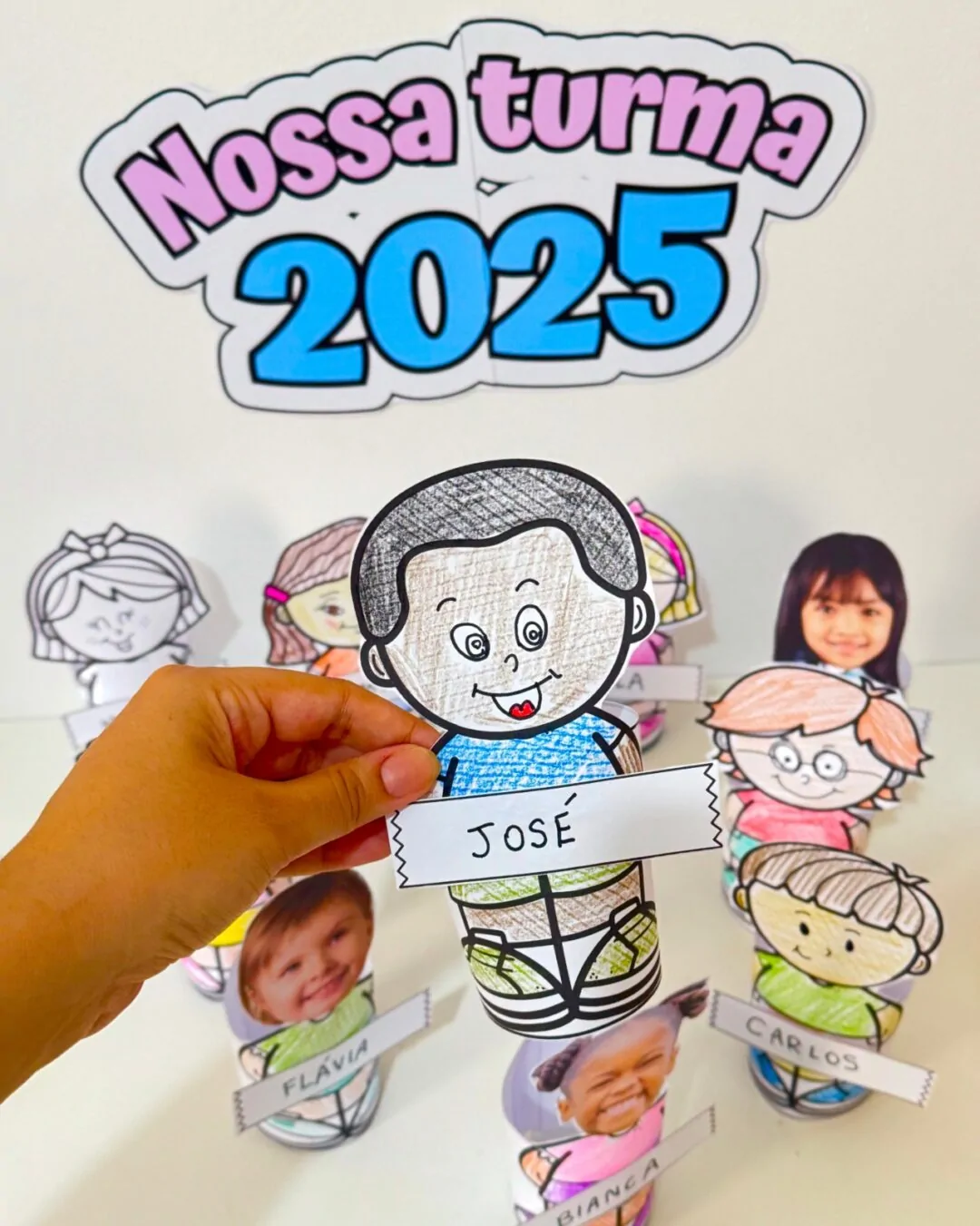 Recurso “Nossa Turma 2025” com Bonequinhos 3D - Imagem 4