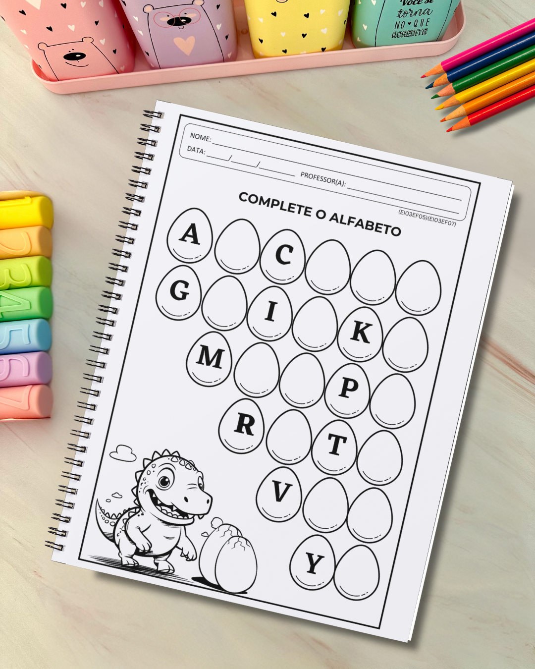 Apostila Maternal e Pré-Escola – 115 páginas de aprendizado e diversão! - Imagem 3