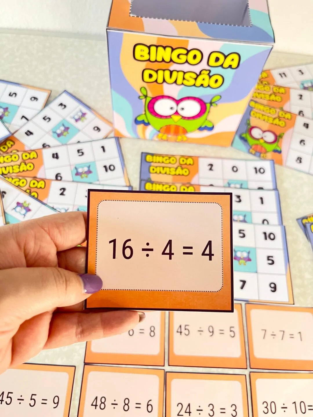 Bingo Da Divisão - Aprendizado Divertido! - Imagem 2