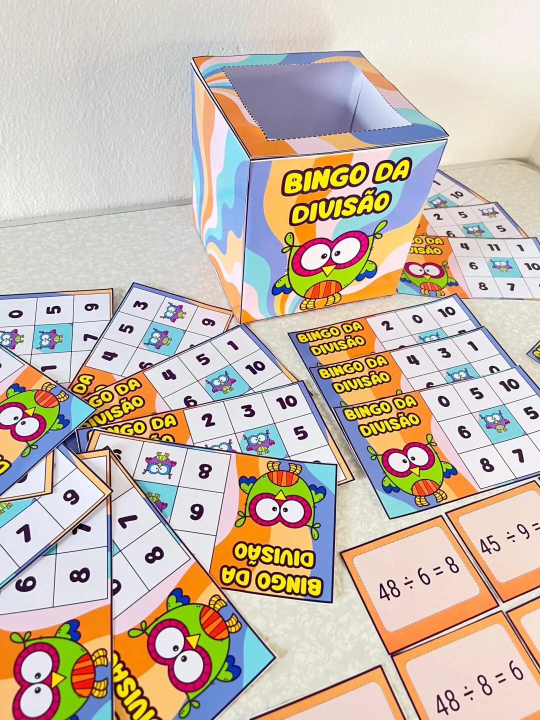 Bingo Da Divisão - Aprendizado Divertido! - Imagem 3