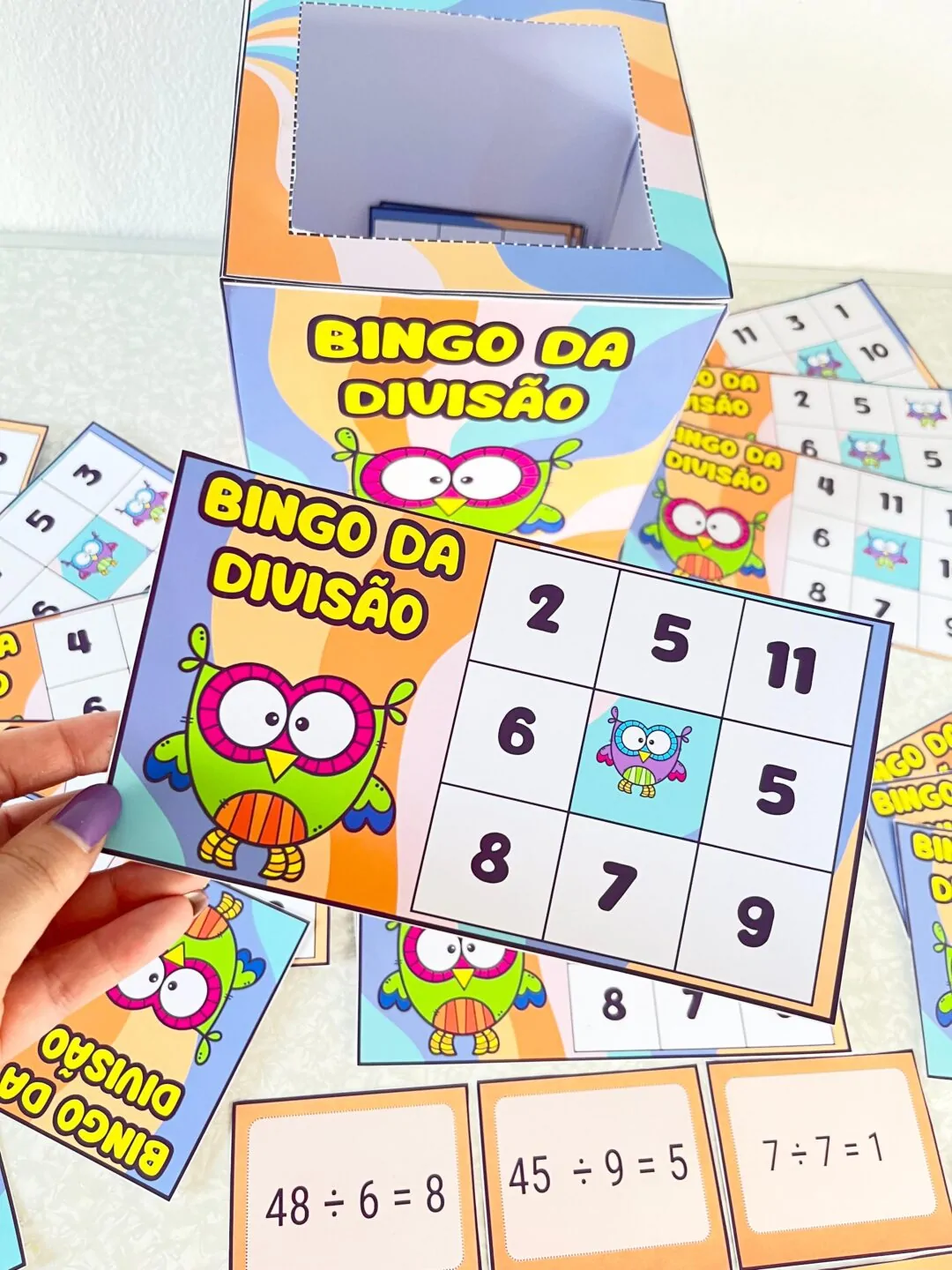 Bingo Da Divisão - Aprendizado Divertido! - Imagem 4