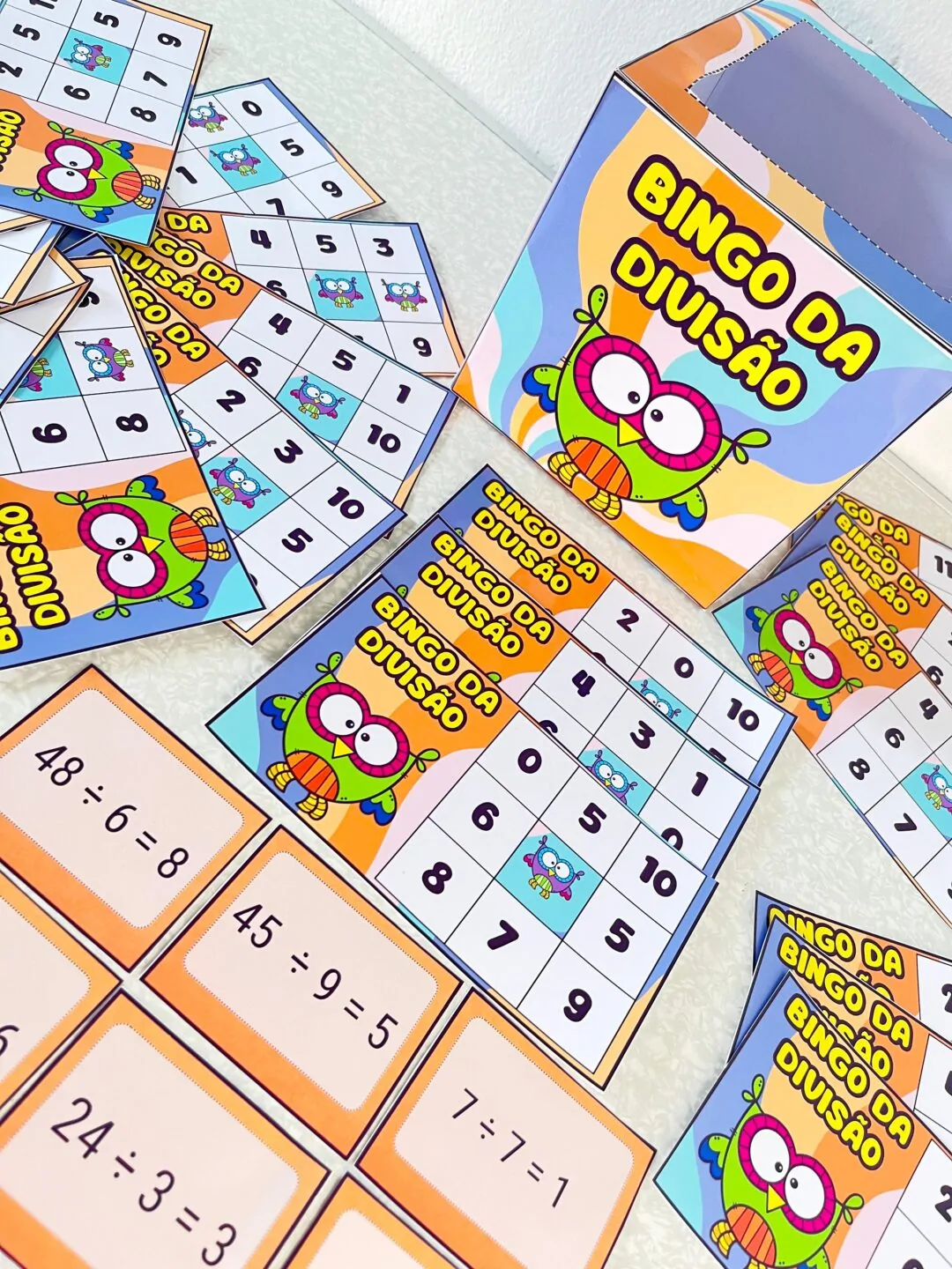 Bingo Da Divisão - Aprendizado Divertido! - Imagem 5