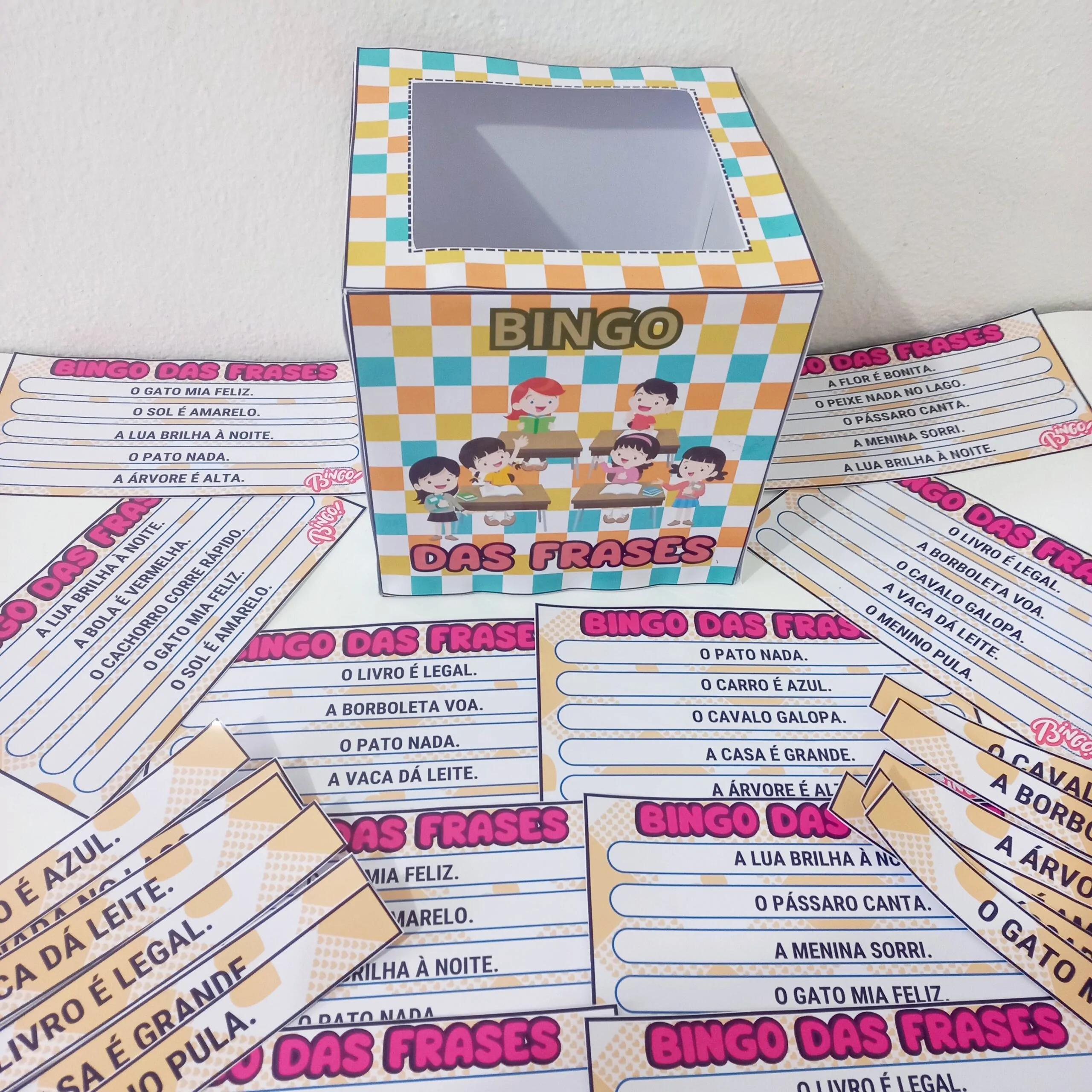 Bingo Das Frases - Leitura Divertida!