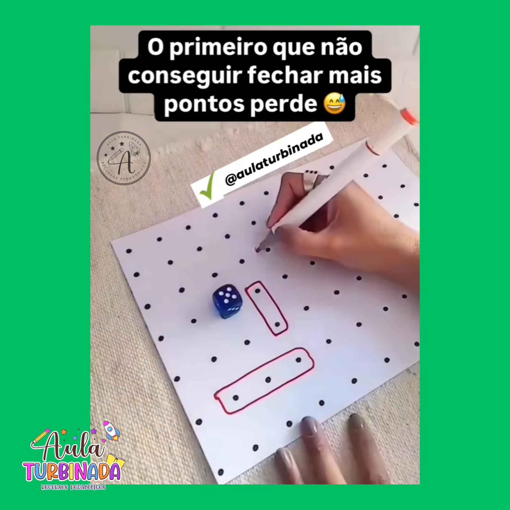 Jogo dos Pontinhos - Raciocínio - Imagem 2