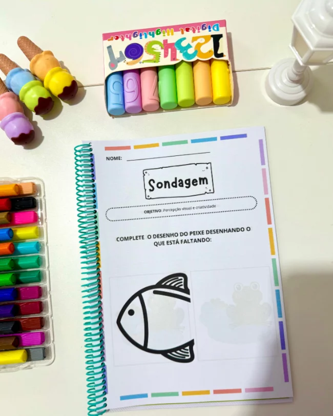 Apostila Sondagem Pré-Escola – Avaliação Divertida e Eficiente! - Imagem 3