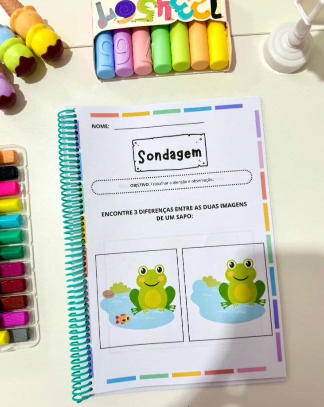 Apostila Sondagem Pré-Escola – Avaliação Divertida e Eficiente! - Imagem 9