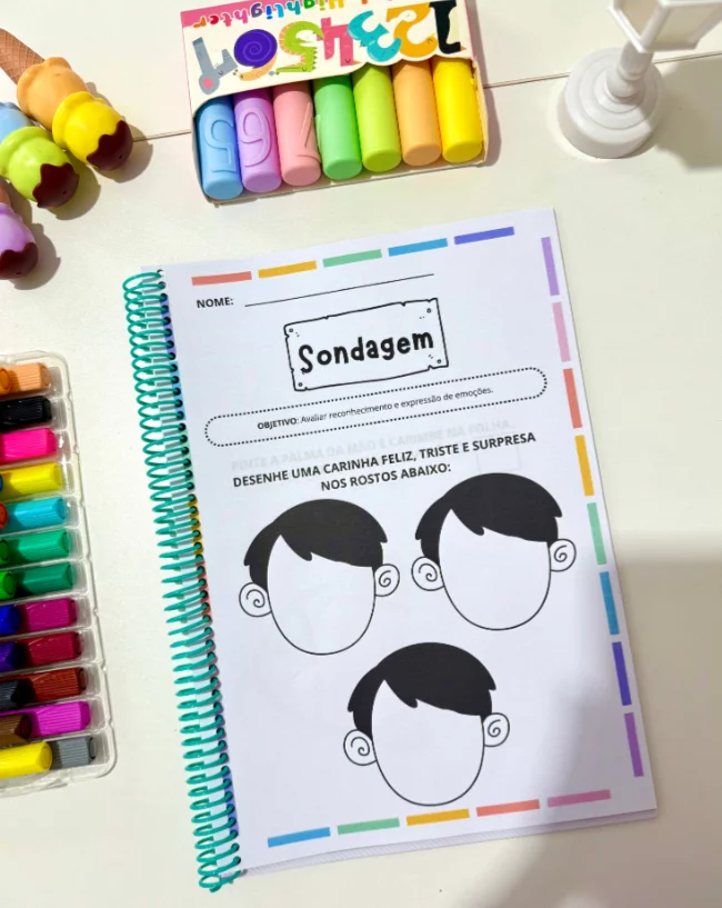 Apostila Sondagem Pré-Escola – Avaliação Divertida e Eficiente! - Imagem 7