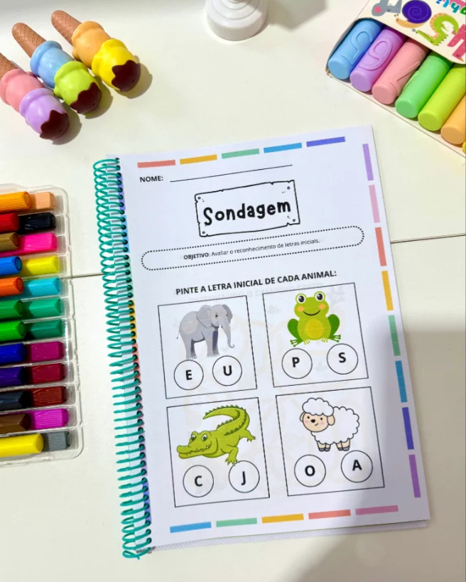 Apostila Sondagem Pré-Escola – Avaliação Divertida e Eficiente! - Imagem 6