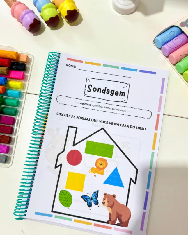 Apostila Sondagem Pré-Escola – Avaliação Divertida e Eficiente! - Imagem 4