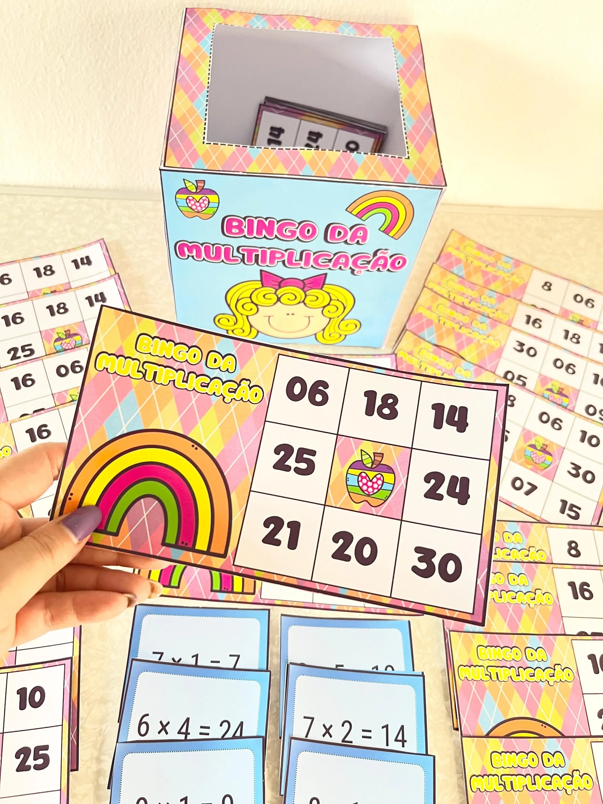 Bingo da Multiplicação - Aprendizado Divertido! - Imagem 4