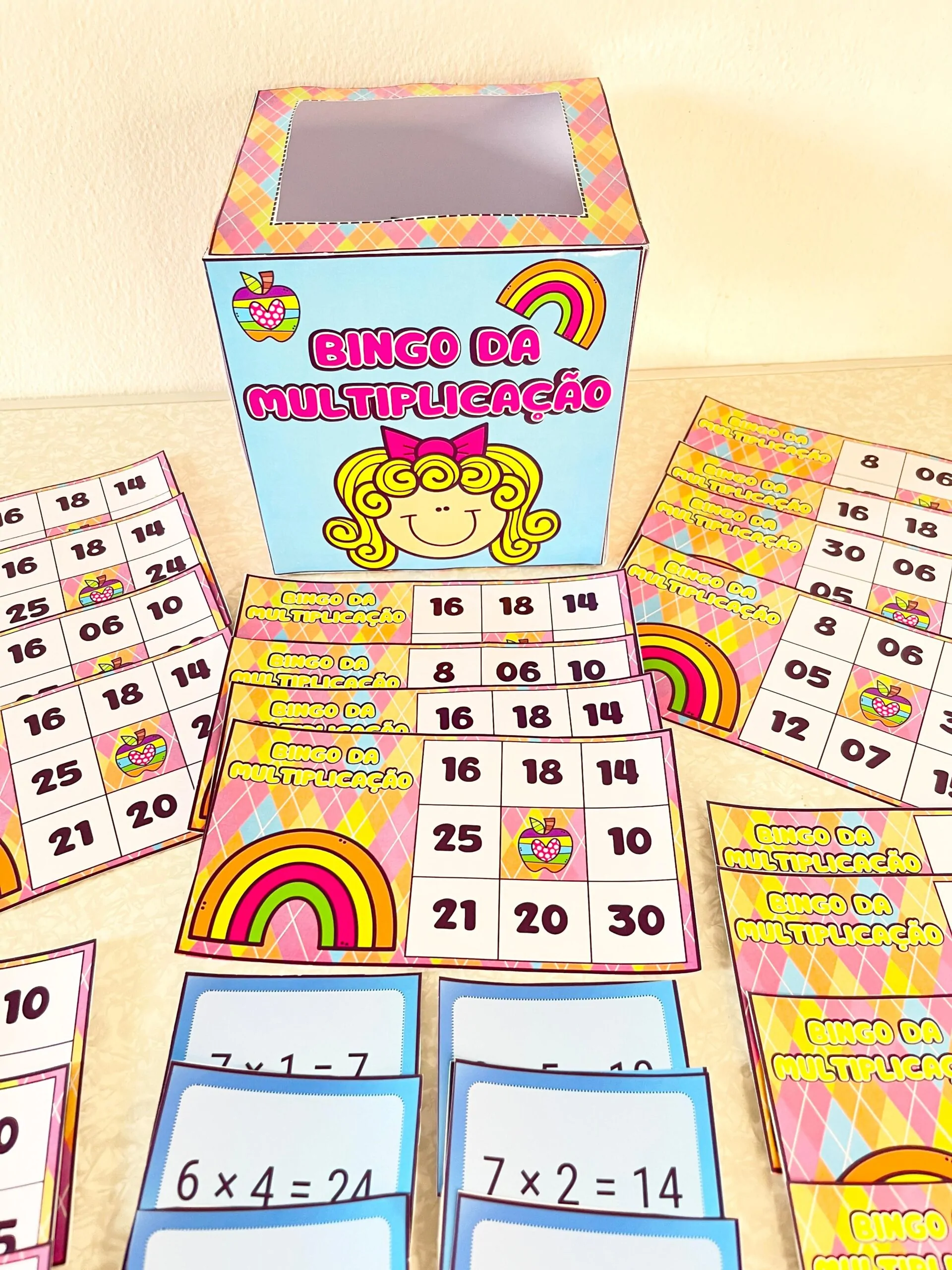 Bingo da Multiplicação - Aprendizado Divertido!