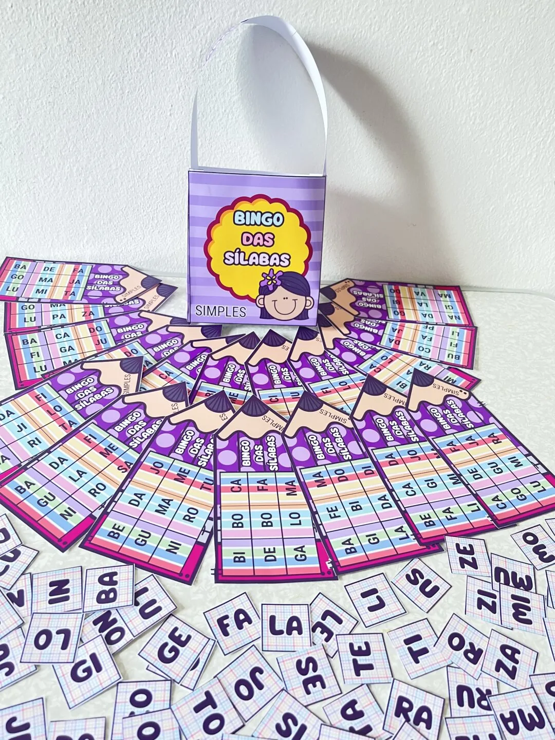 Bingo Das Sílabas Simples – Aprenda Brincando! - Imagem 2