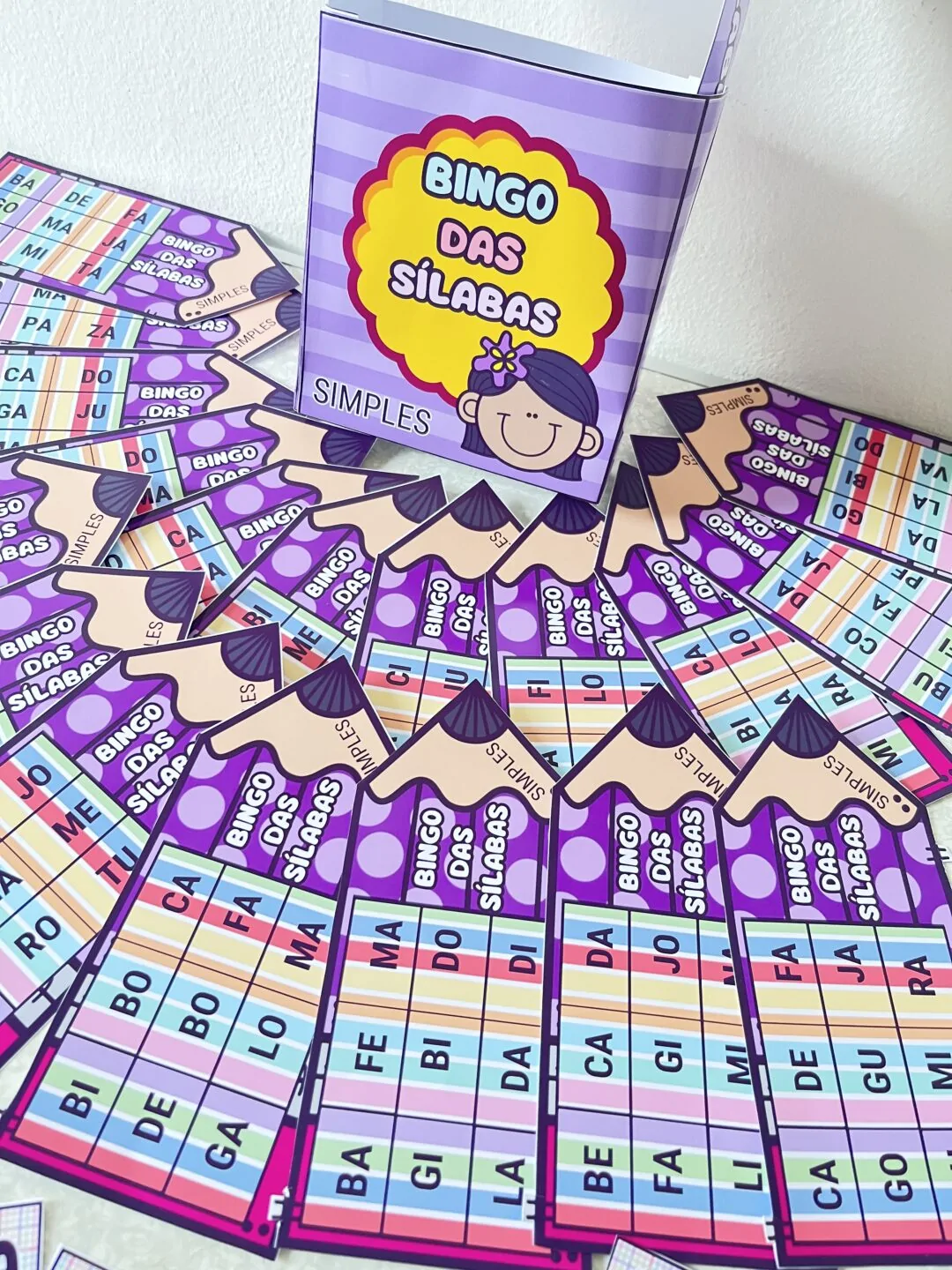 Bingo Das Sílabas Simples – Aprenda Brincando!
