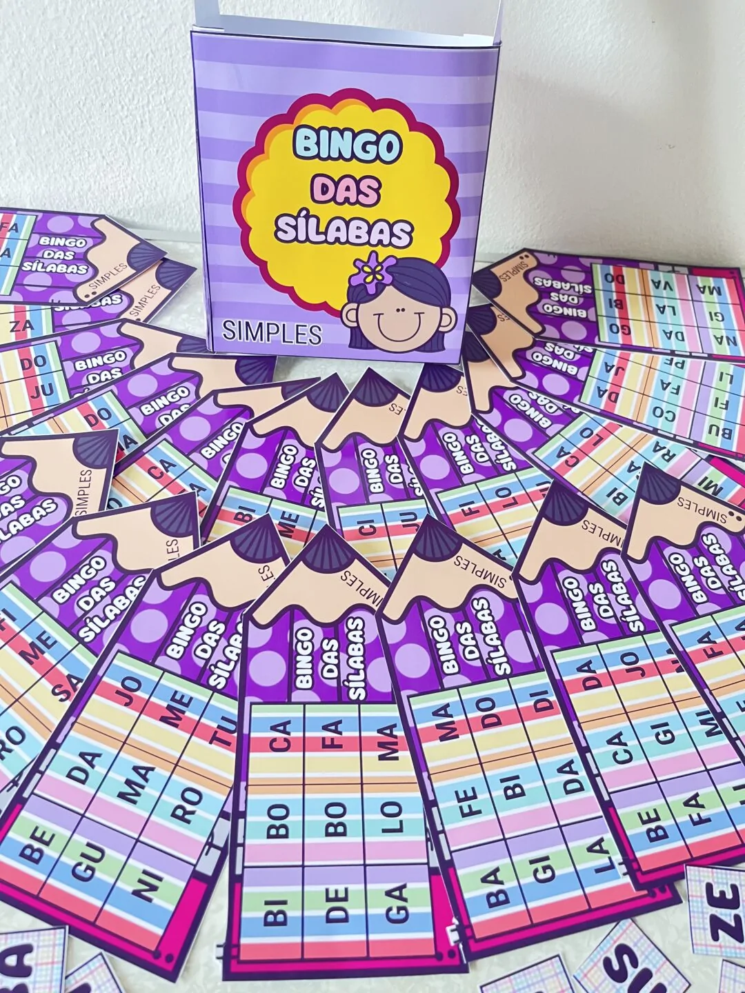 Bingo Das Sílabas Simples – Aprenda Brincando! - Imagem 3
