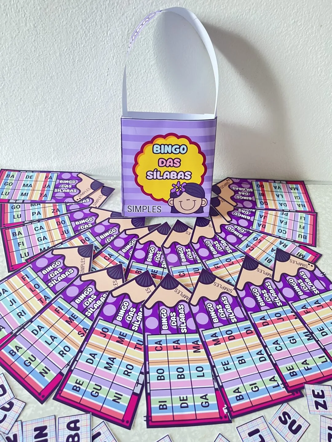 Bingo Das Sílabas Simples – Aprenda Brincando! - Imagem 4