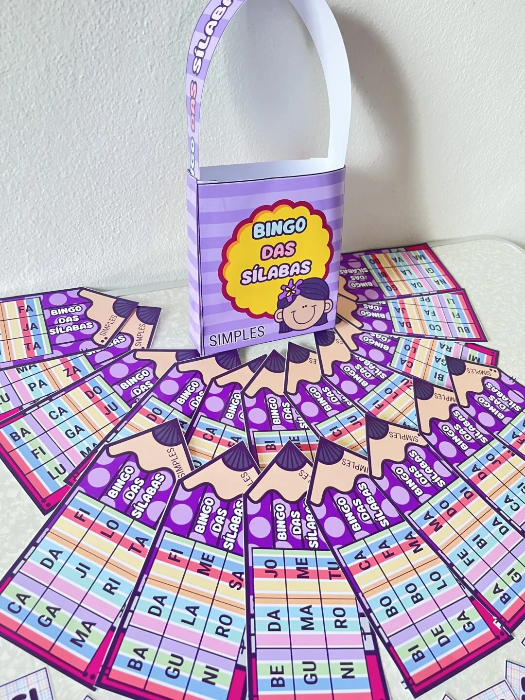 Bingo Das Sílabas Simples – Aprenda Brincando! - Imagem 5