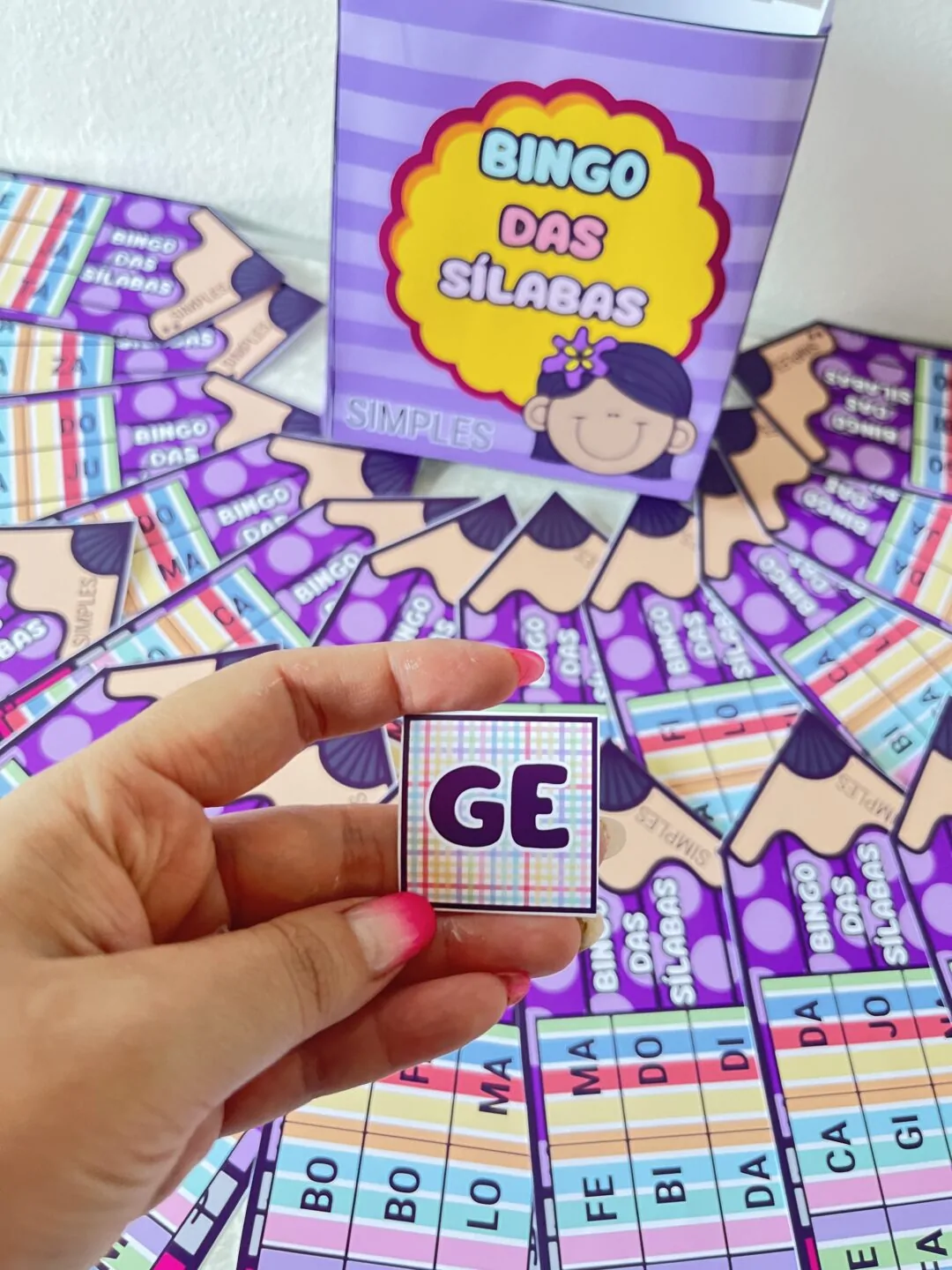 Bingo Das Sílabas Simples – Aprenda Brincando! - Imagem 8