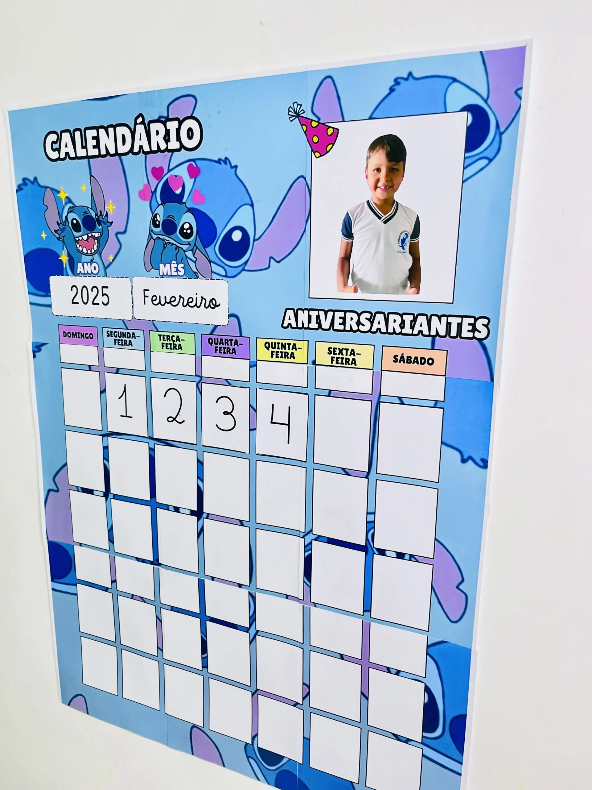 Calendário de Parede do Stitch - Imagem 5