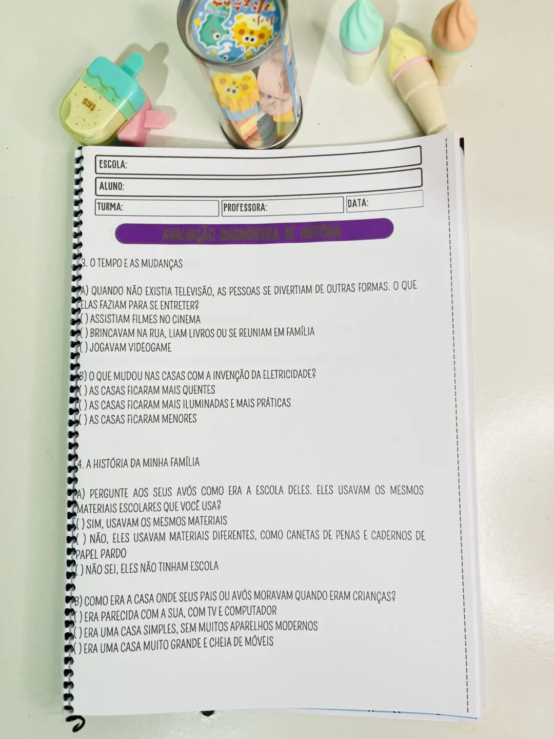 Apostila: Avalição Diagnóstica - 2° Ano do Ensino Fundamental - Imagem 8