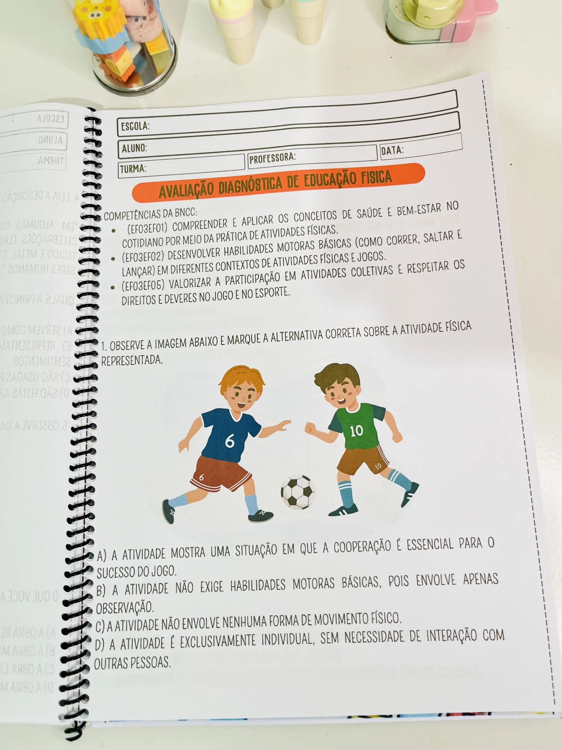 Apostila: Avaliação Diagnóstica - 4° Ano do Ensino Fundamental - Imagem 6