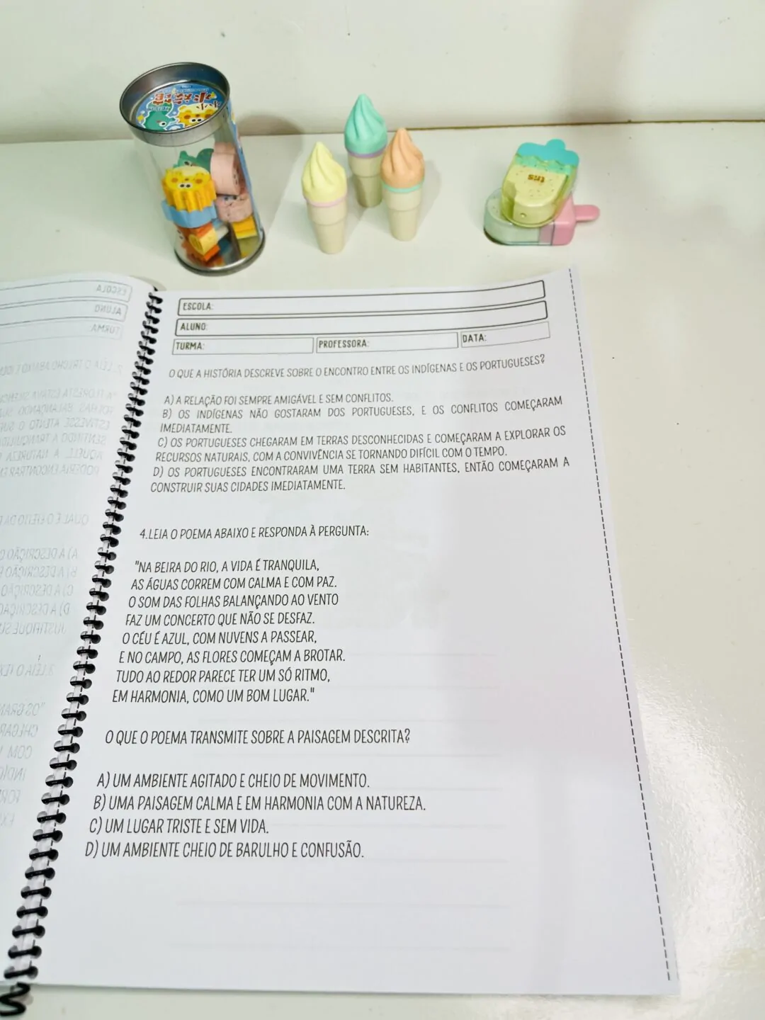 Apostila: Avaliação Diagnóstica - 5° Ano do Ensino Fundamental - Imagem 8