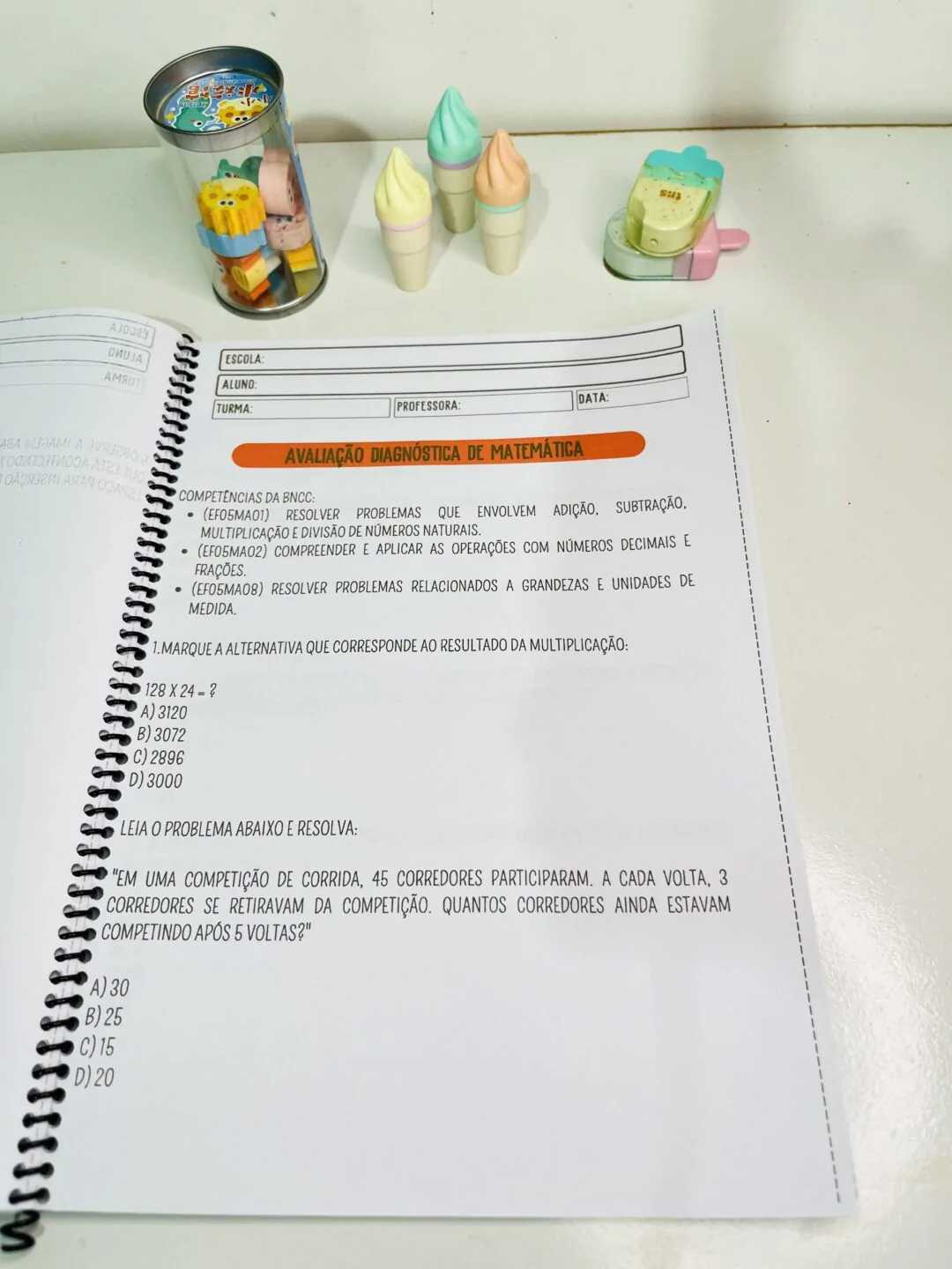 Apostila: Avaliação Diagnóstica - 5° Ano do Ensino Fundamental - Imagem 6