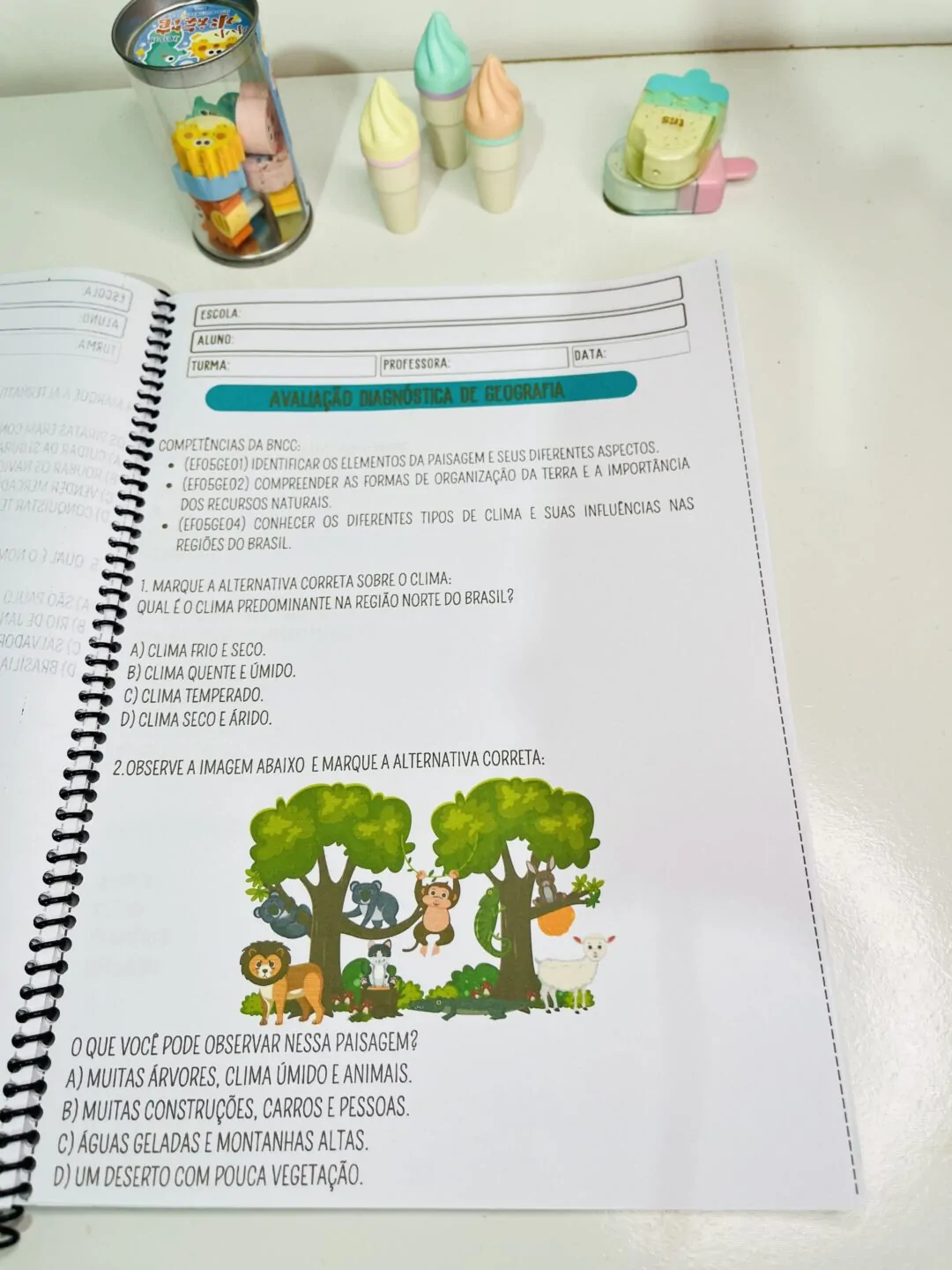 Apostila: Avaliação Diagnóstica - 5° Ano do Ensino Fundamental - Imagem 2