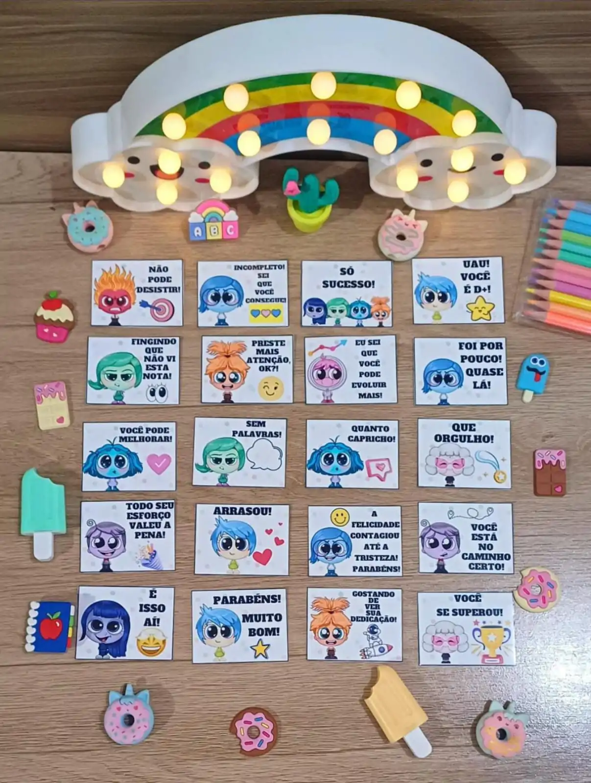 Kit Figurinhas - Divertidamente - Imagem 4