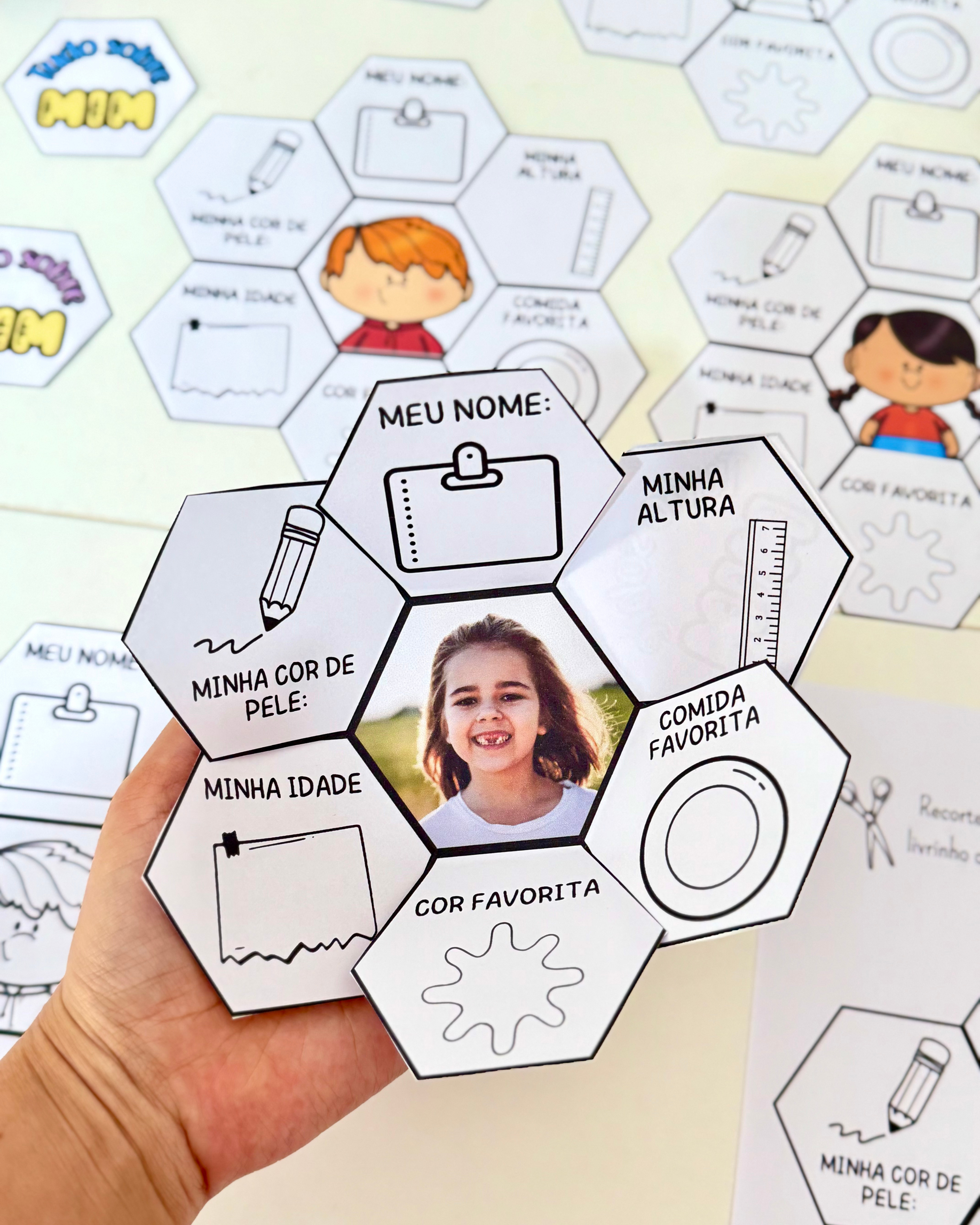 Lapbook "Tudo Sobre Mim" – Identidade na Educação Infantil! - Imagem 3